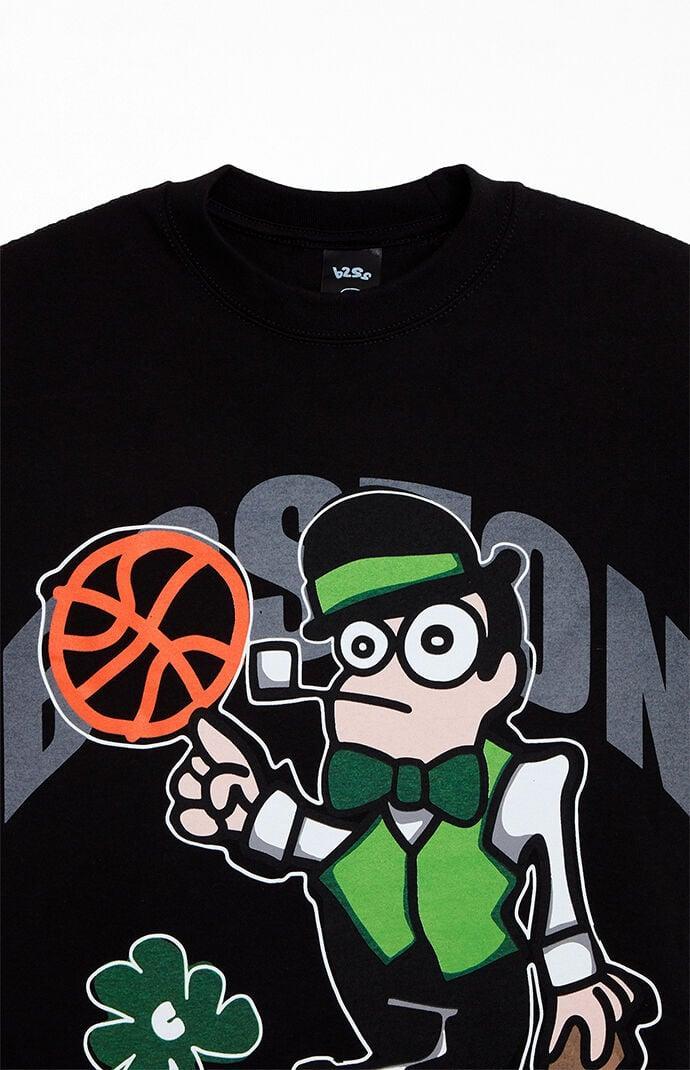 back 2 school special Mens Boston Celtics Oversized T-Shirt Product Image