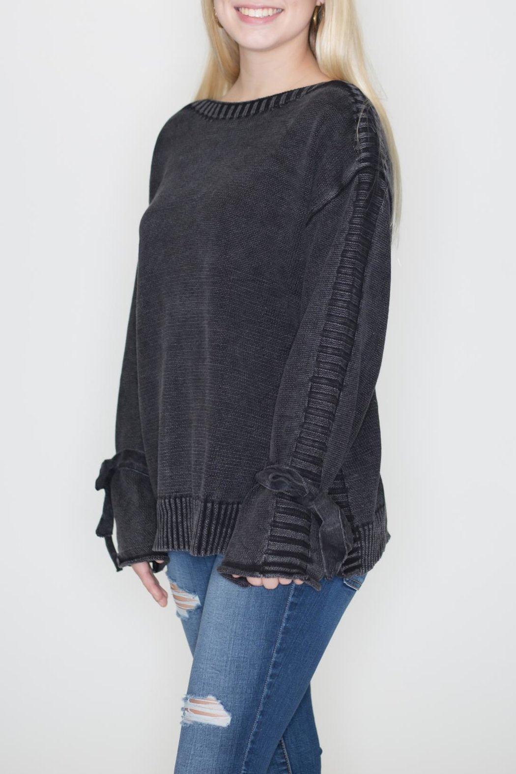 Stone Wash Sweater Product Image