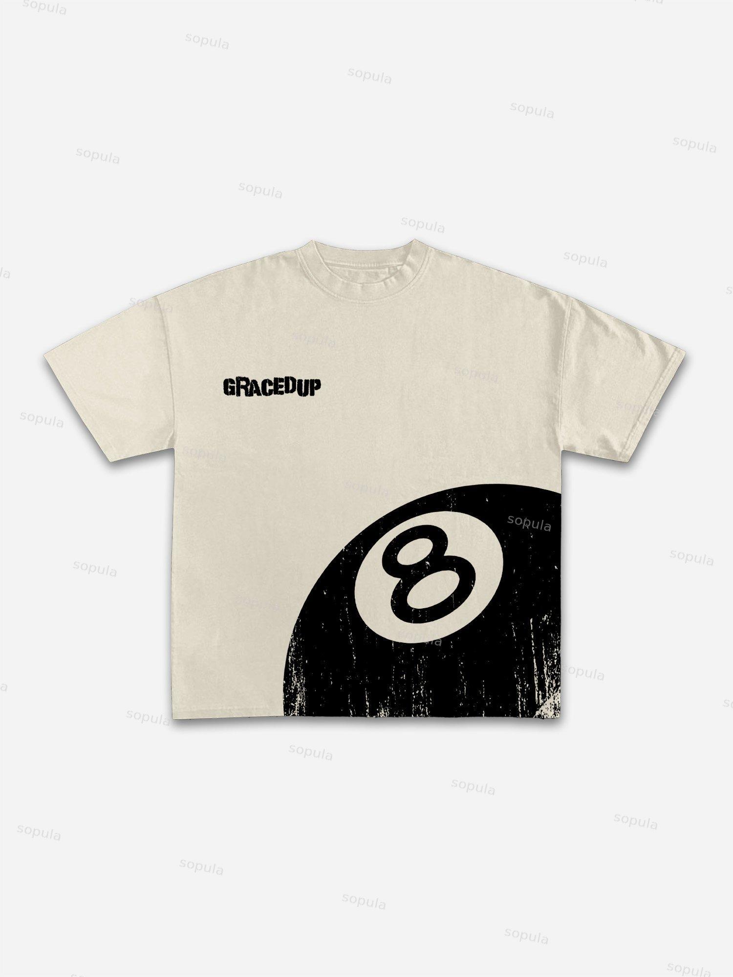 Saint Worldwide Glitchcore Print Graphic Cotton T-shirt Product Image