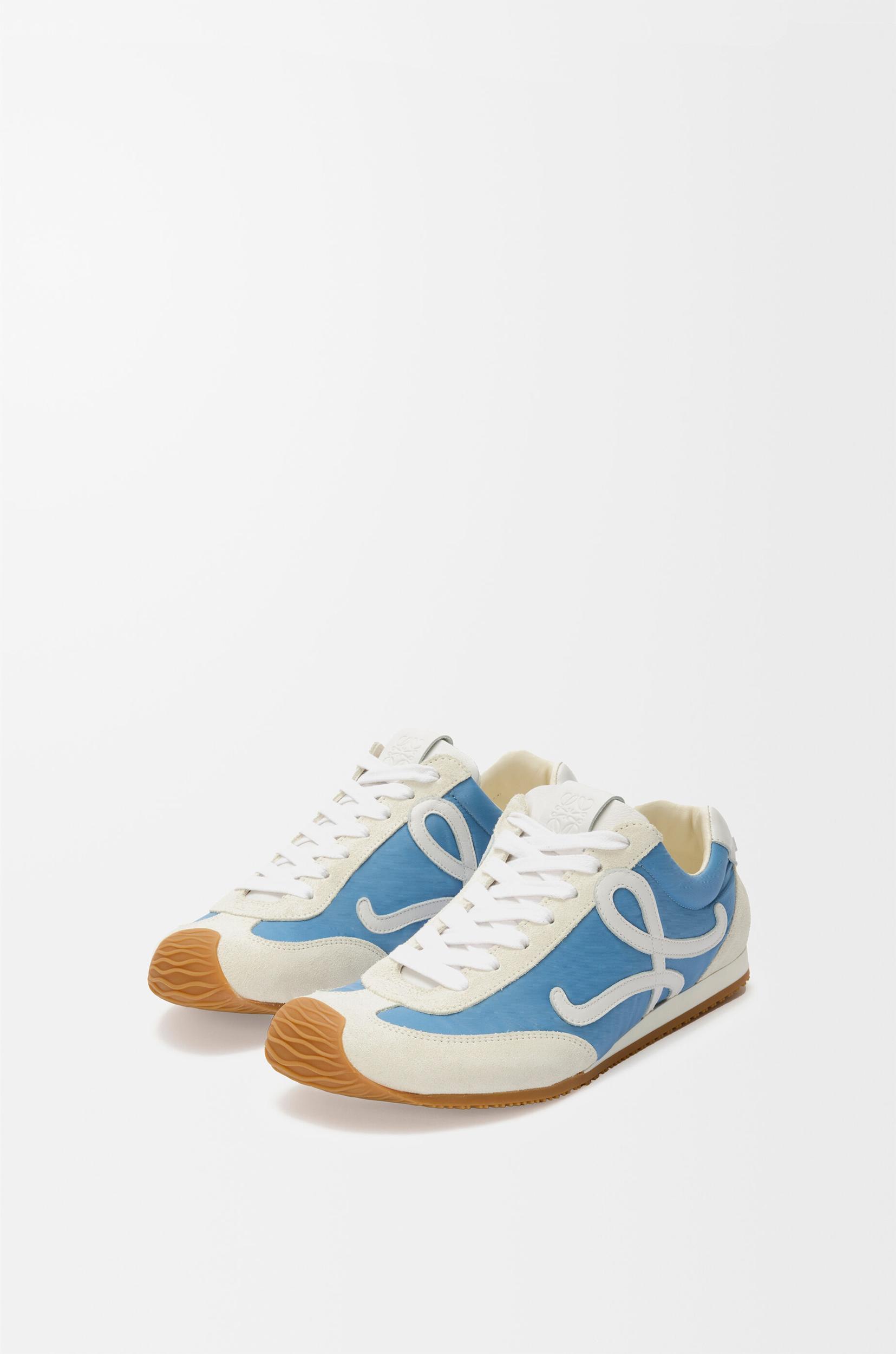Ballet Runner 2.0 in nylon and calfskin Product Image