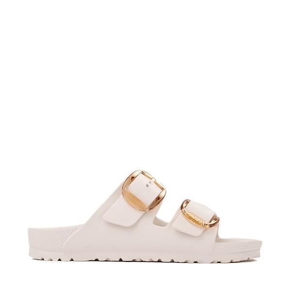Womens Birkenstock Arizona Big Buckle EVA Slide Sandal - Eggshell Product Image
