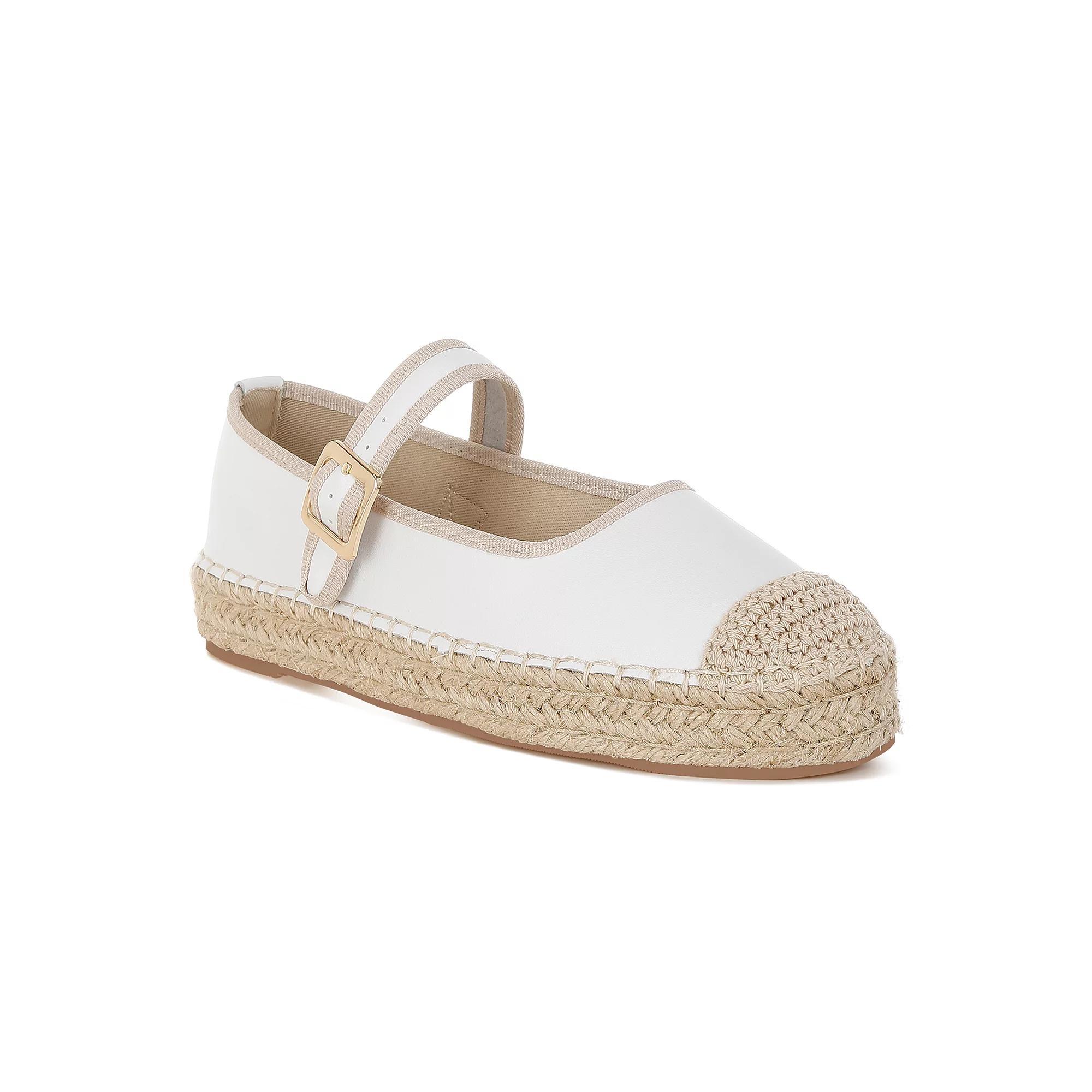 Rag & Co. OSTAC Women's Sandals, Size: 8, White Product Image