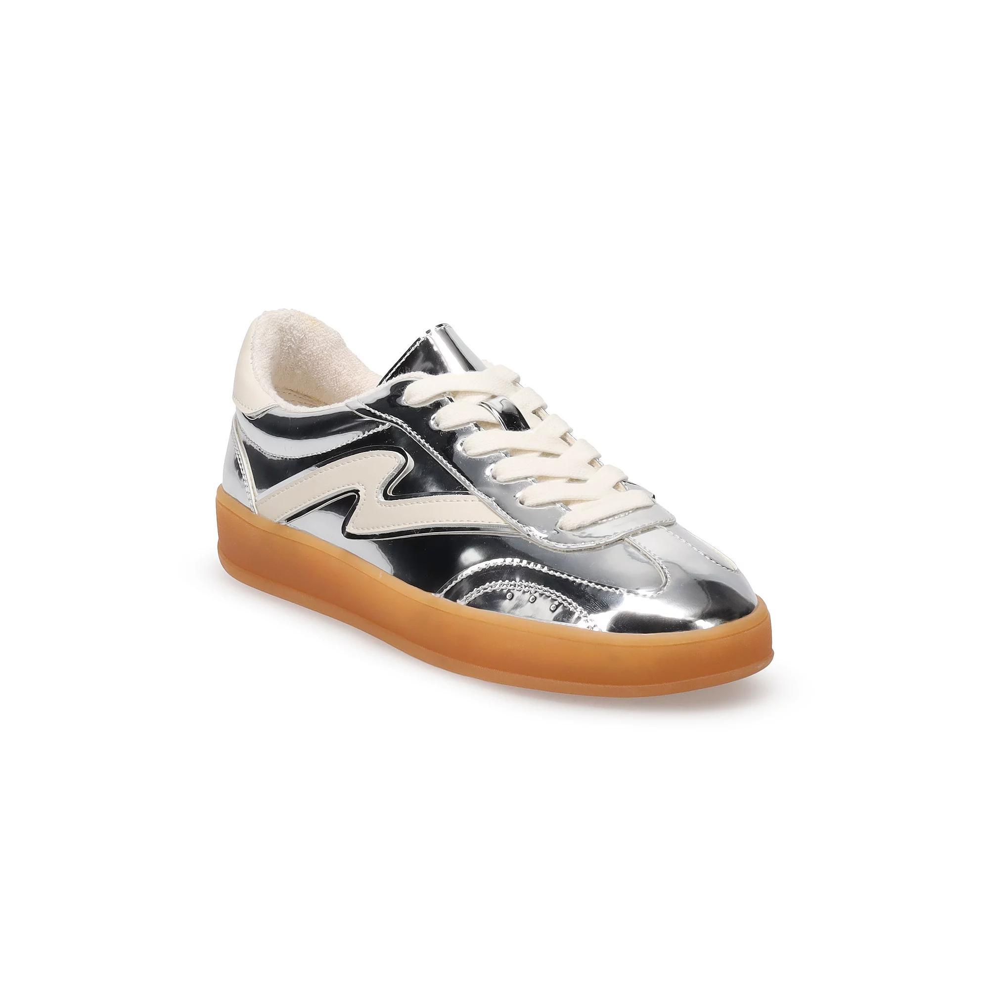 madden girl Giia Women's Sneakers, Size: 7.5, Silver Product Image