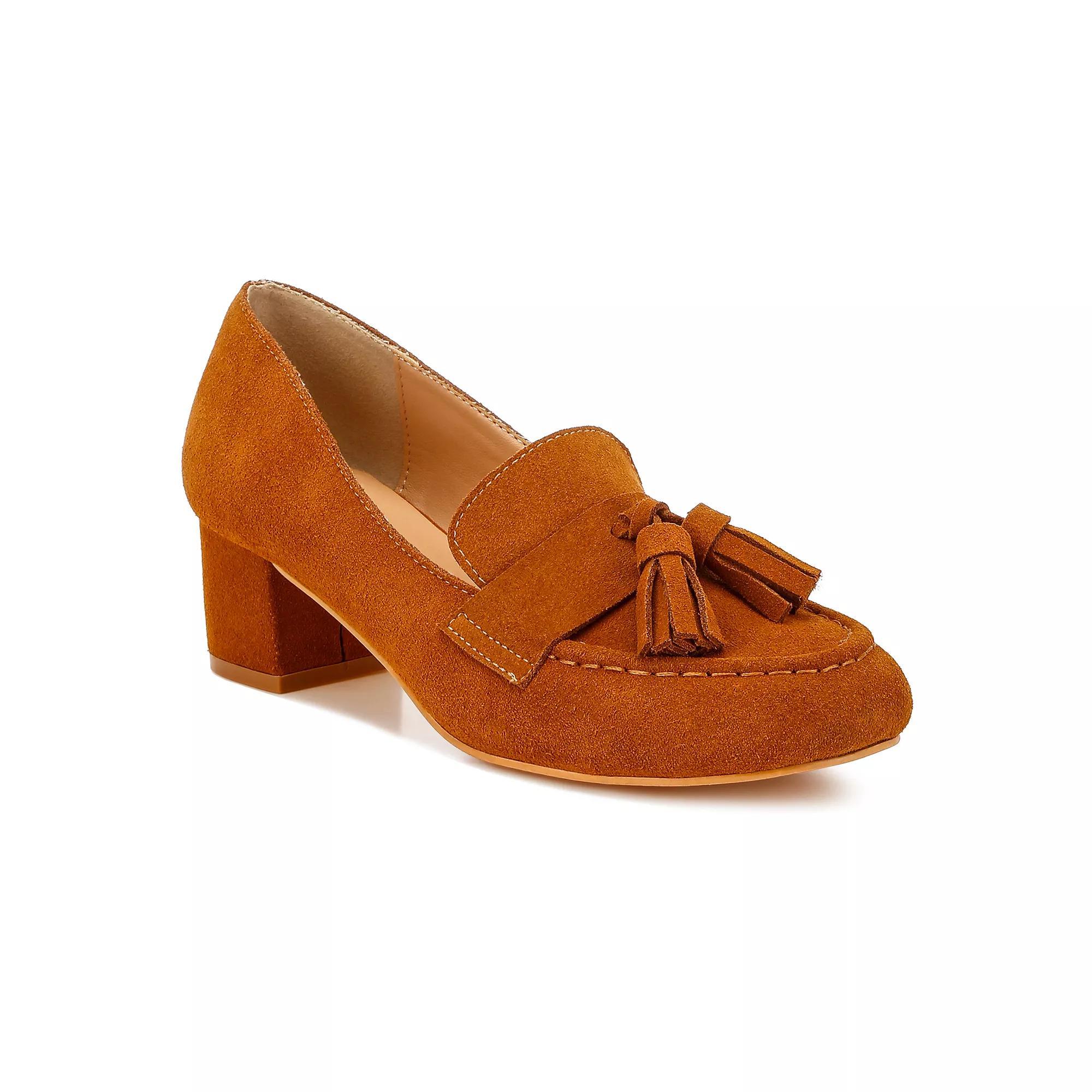 Rag & Co Aloha Women's Suede Loafers, Size: 10 Product Image