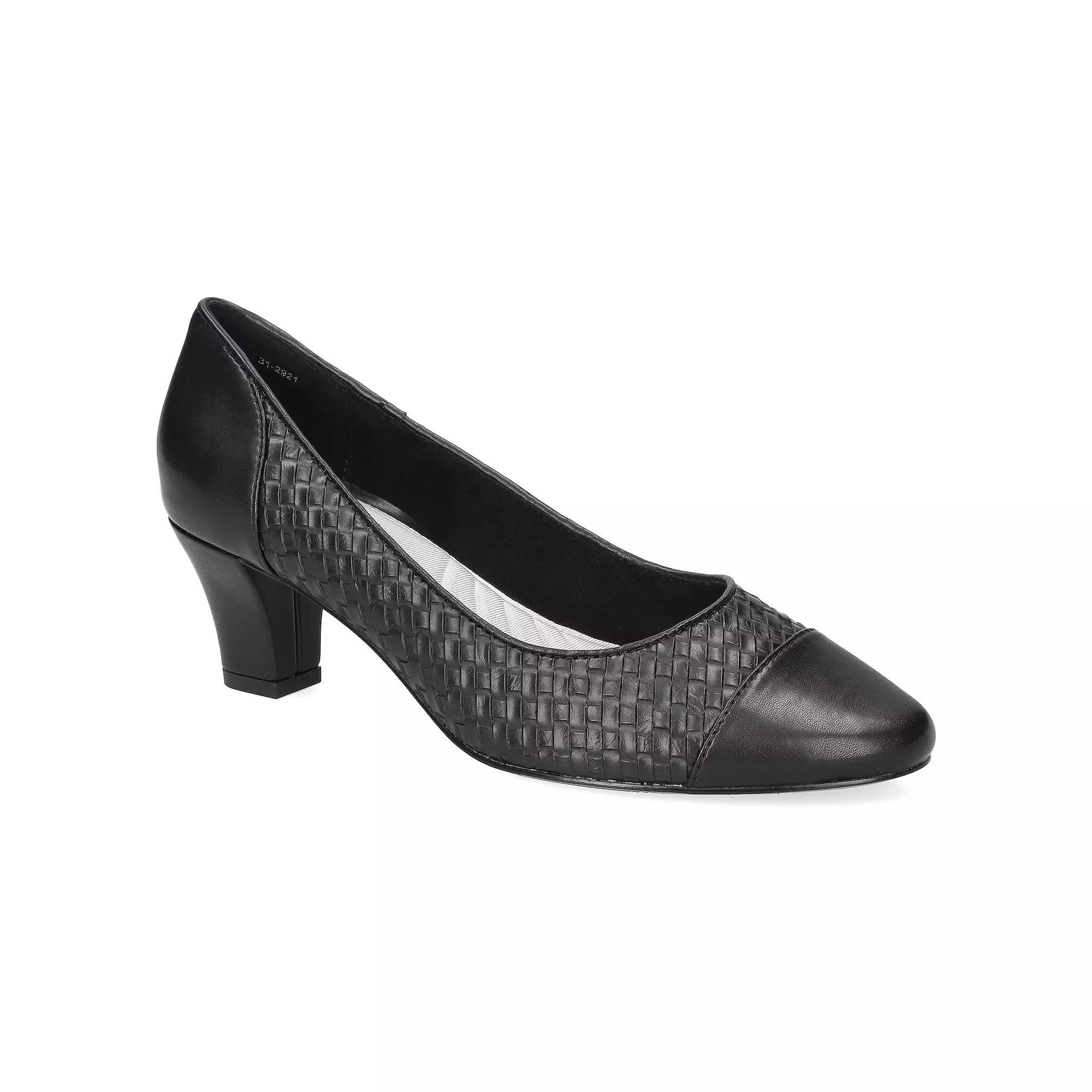 Easy Street Wes Women's Pumps, Size: 7, Black Woven Embossed Product Image