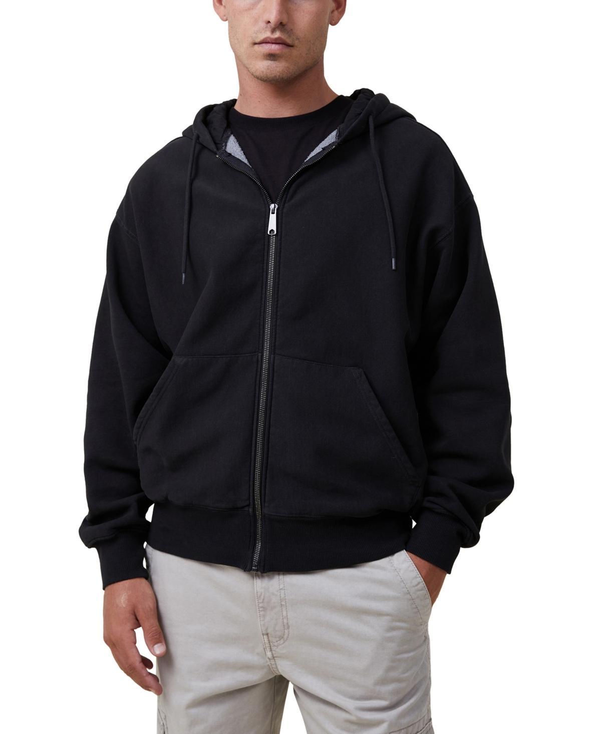 Cotton On Mens Oversized Zip Up Hoodie Product Image