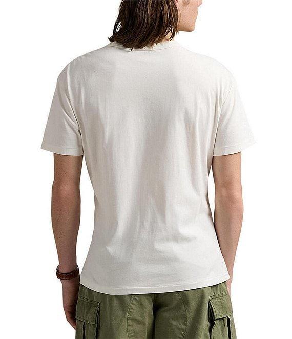 Polo Ralph Lauren Classic Fit Madras-Logo Jersey Short Sleeve T-Shirt Product Image