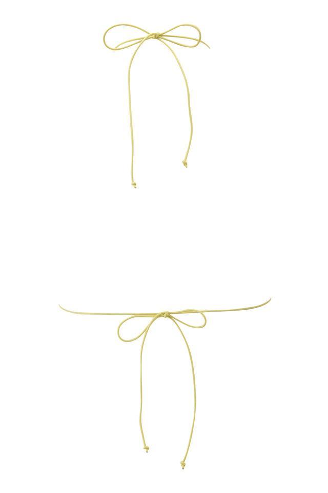 BAMBI BIKINI TOP - YELLOW Product Image