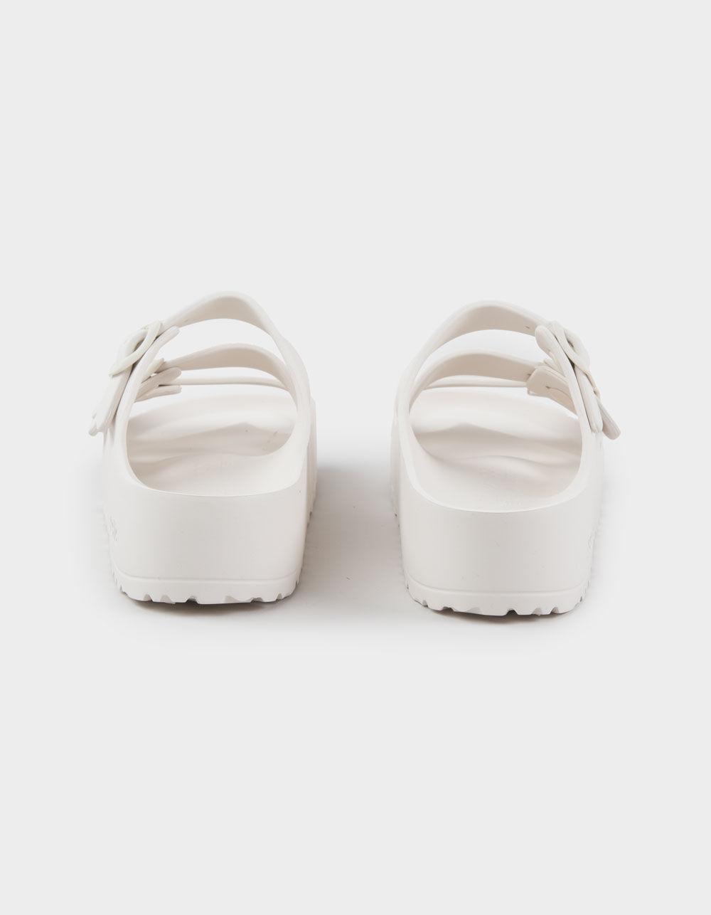 BIRKENSTOCK Papillio Florida III Womens Platform Sandals - EGGSHELL Product Image