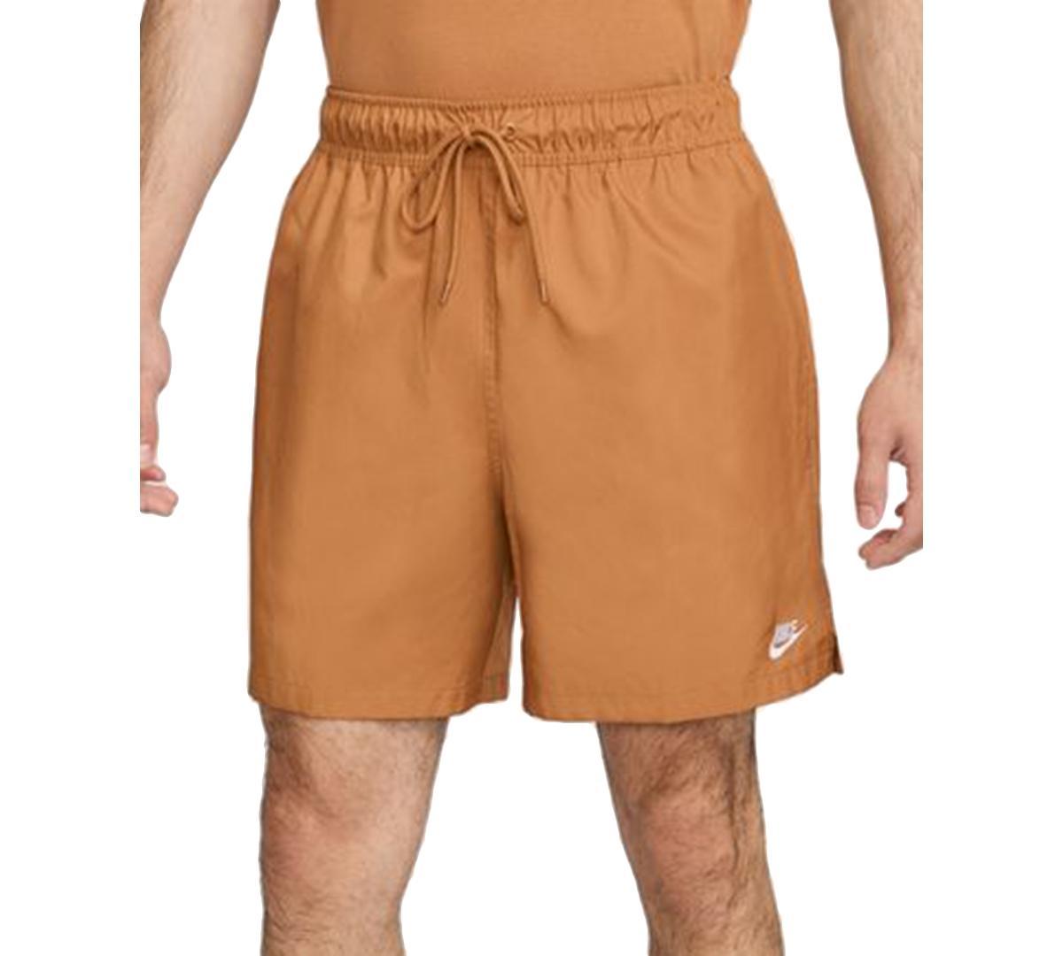 Men's Nike Club Woven Flow Shorts, Size: Medium, Flax Product Image