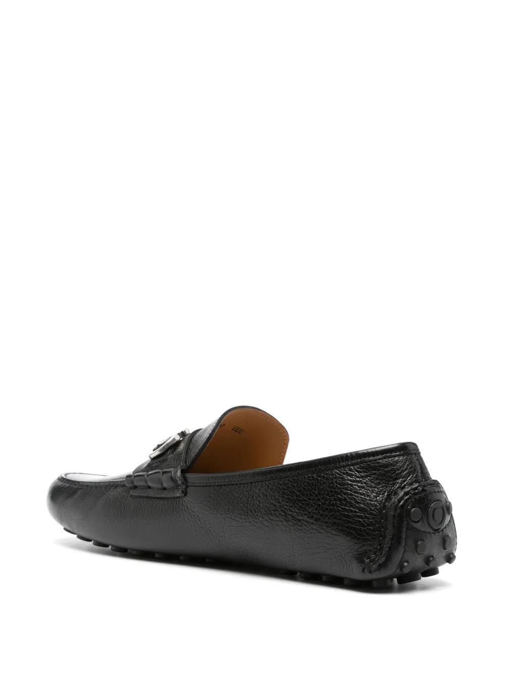 Gancini-plaque driver shoes Product Image