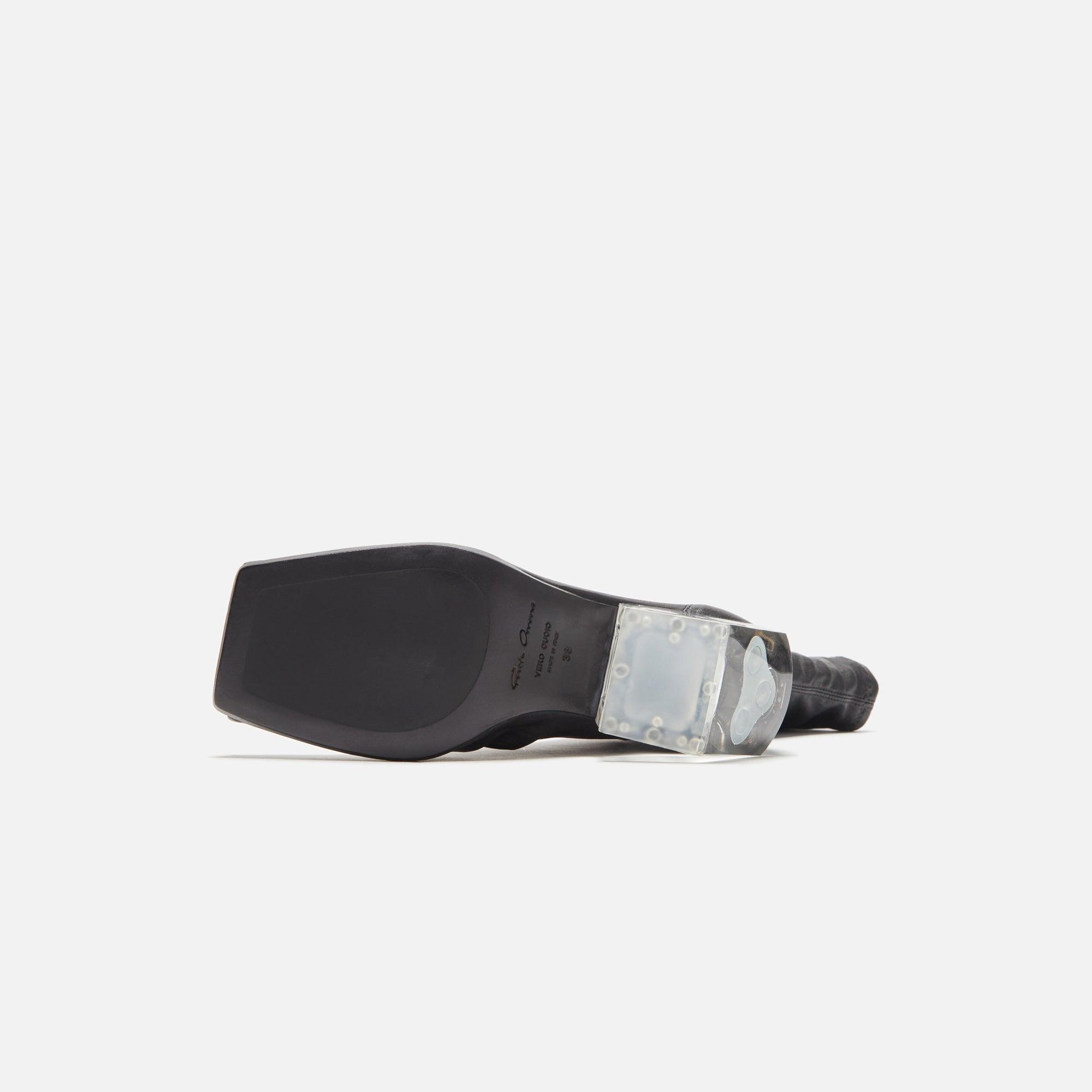 Rick Owens Stretch Sliver - Black / Clear Female Product Image