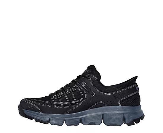Skechers Hands Free Slip-ins® Summits AT Men's Shoes, Size: 9 XW, Black Grey Product Image