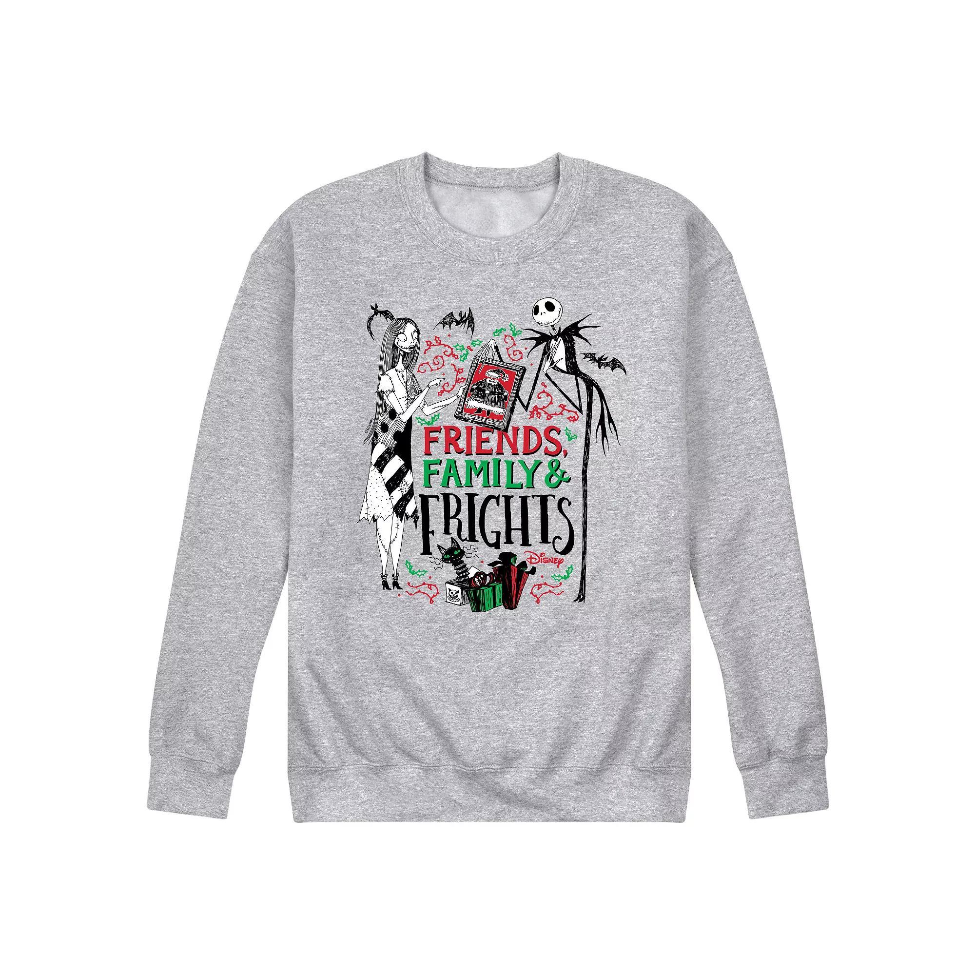 Disneys The Nightmare Before Christmas Friends Family Frights Tee, Mens Product Image