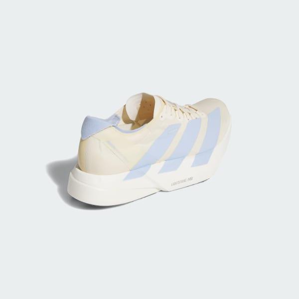 adidas Adizero Adios Pro 4 Shoes Warm Vanilla 9.5 Womens Product Image