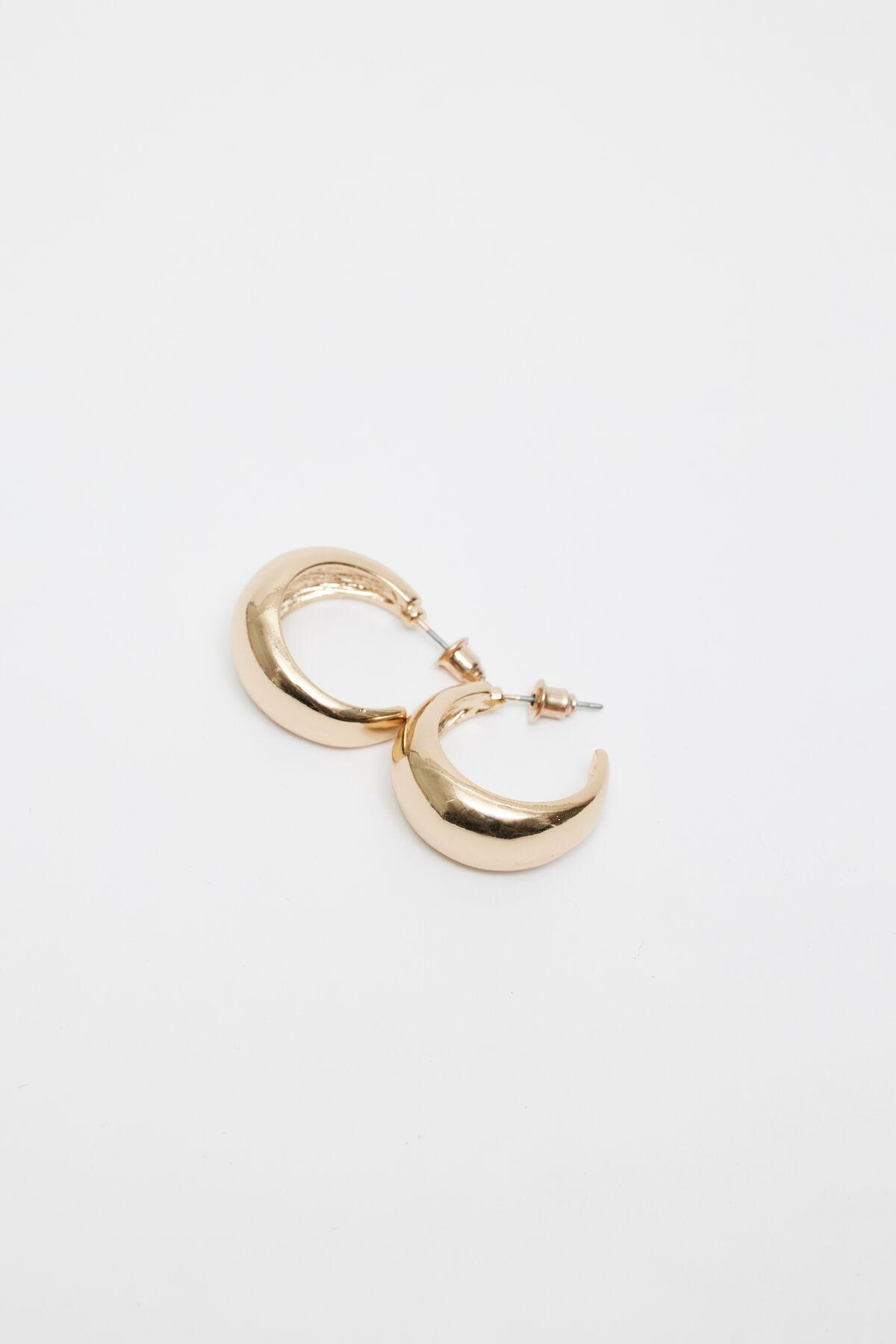 3 Pack Textured Hoop Earrings Product Image