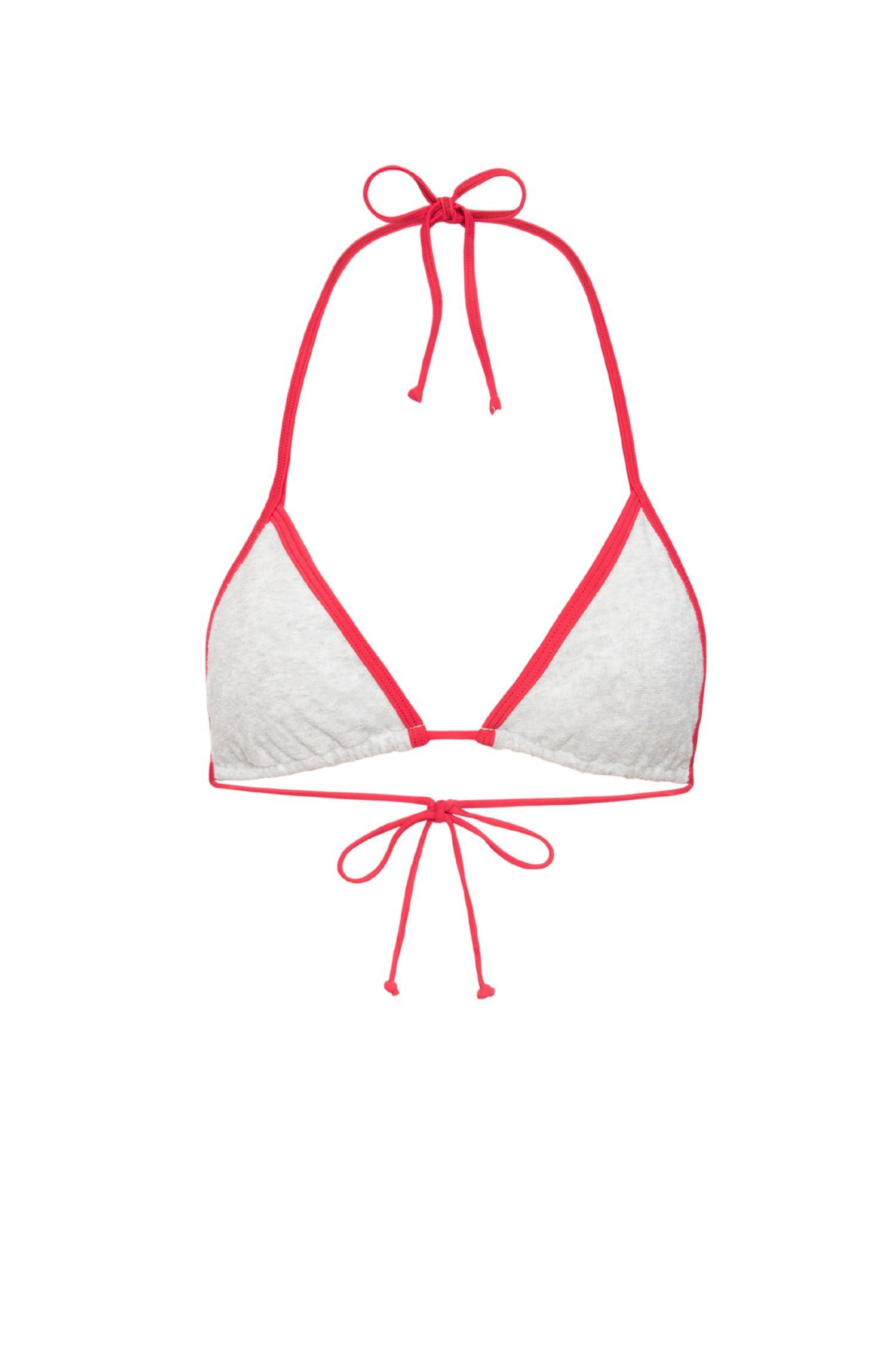 KAUAI BIKINI TOP - HEATHER GREY Product Image