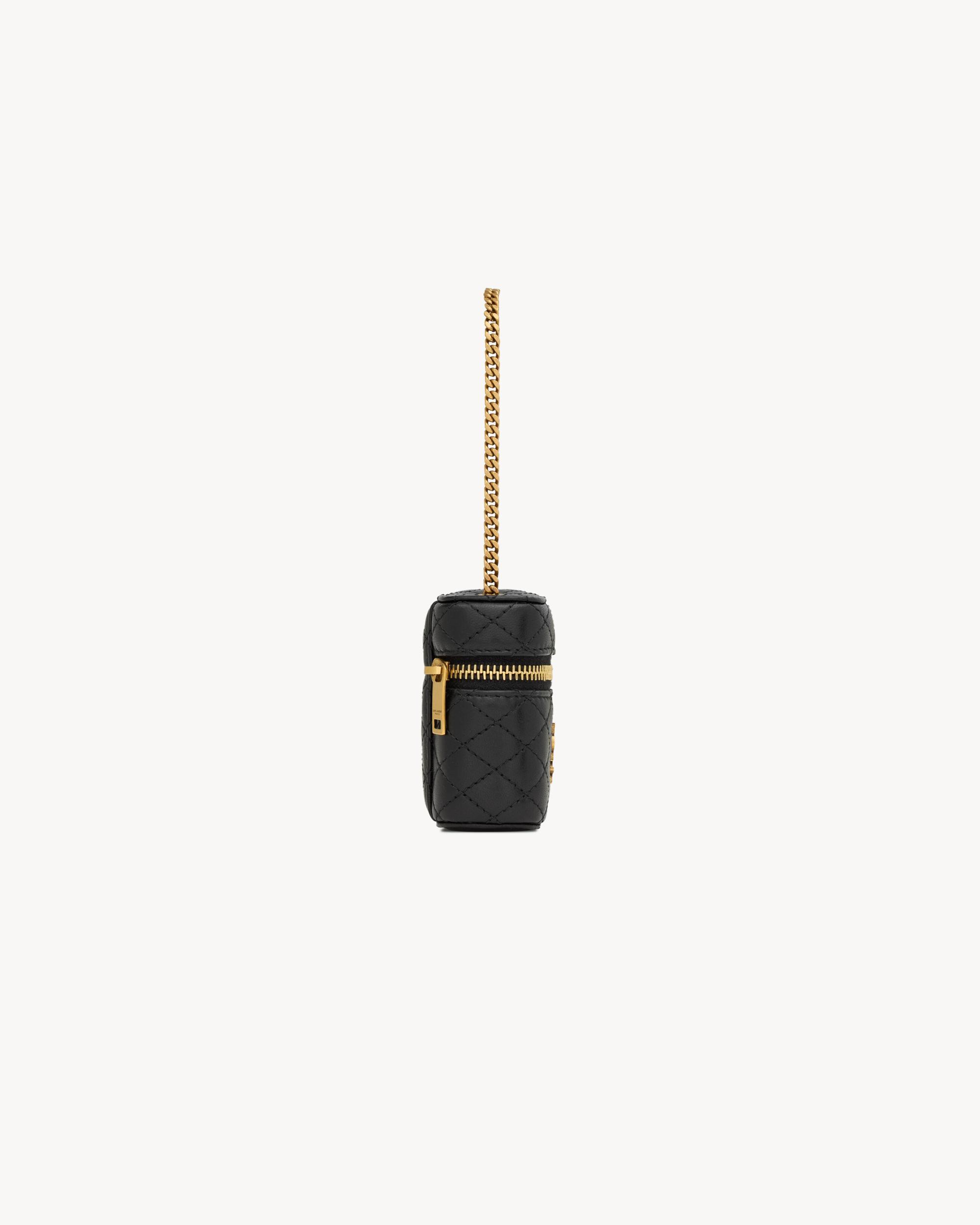 GABY vanity bag charm in lambskin Product Image