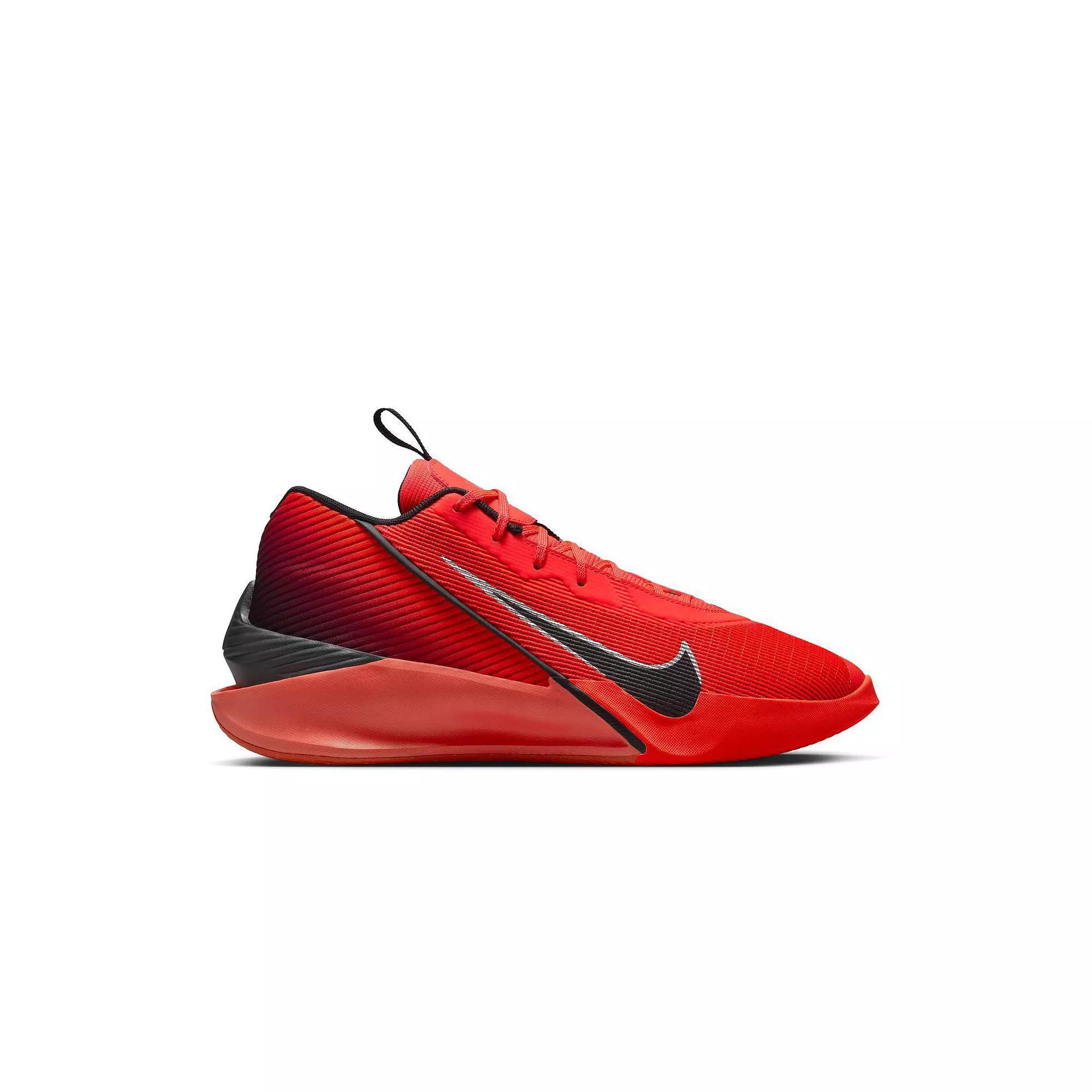 Nike G.T. Jump Academy Men's Basketball Shoes, Size: 10.5, Bright Red Black Product Image