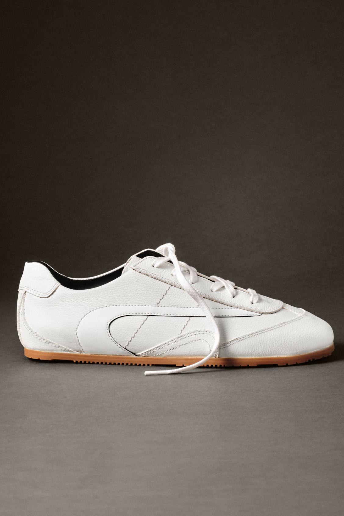 MINIMAL LEATHER SNEAKERS Product Image
