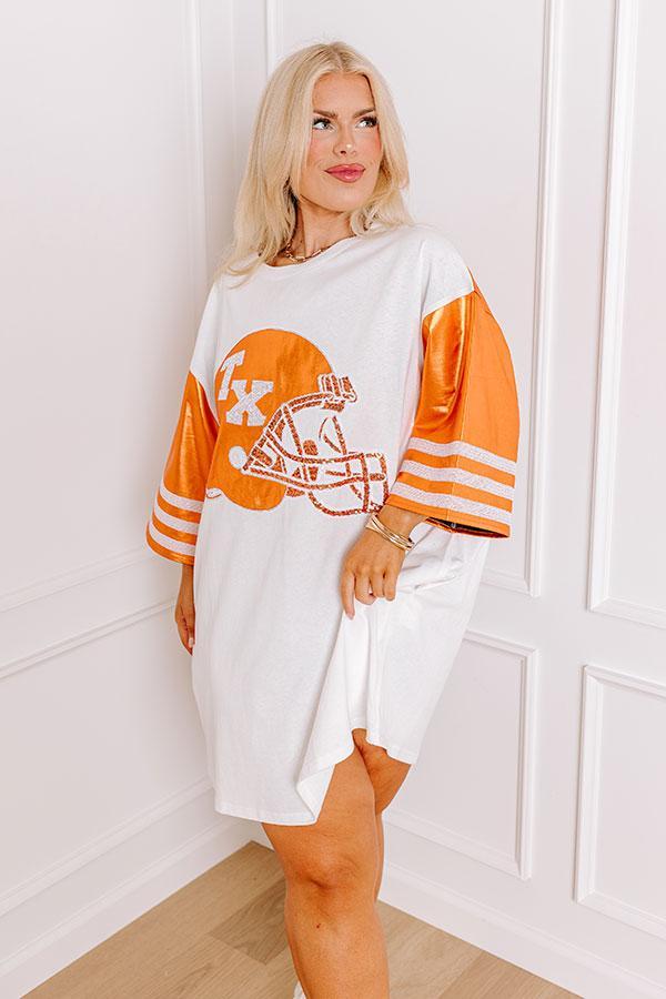 State Pride Sequin Mini Dress in Texas Curves Product Image