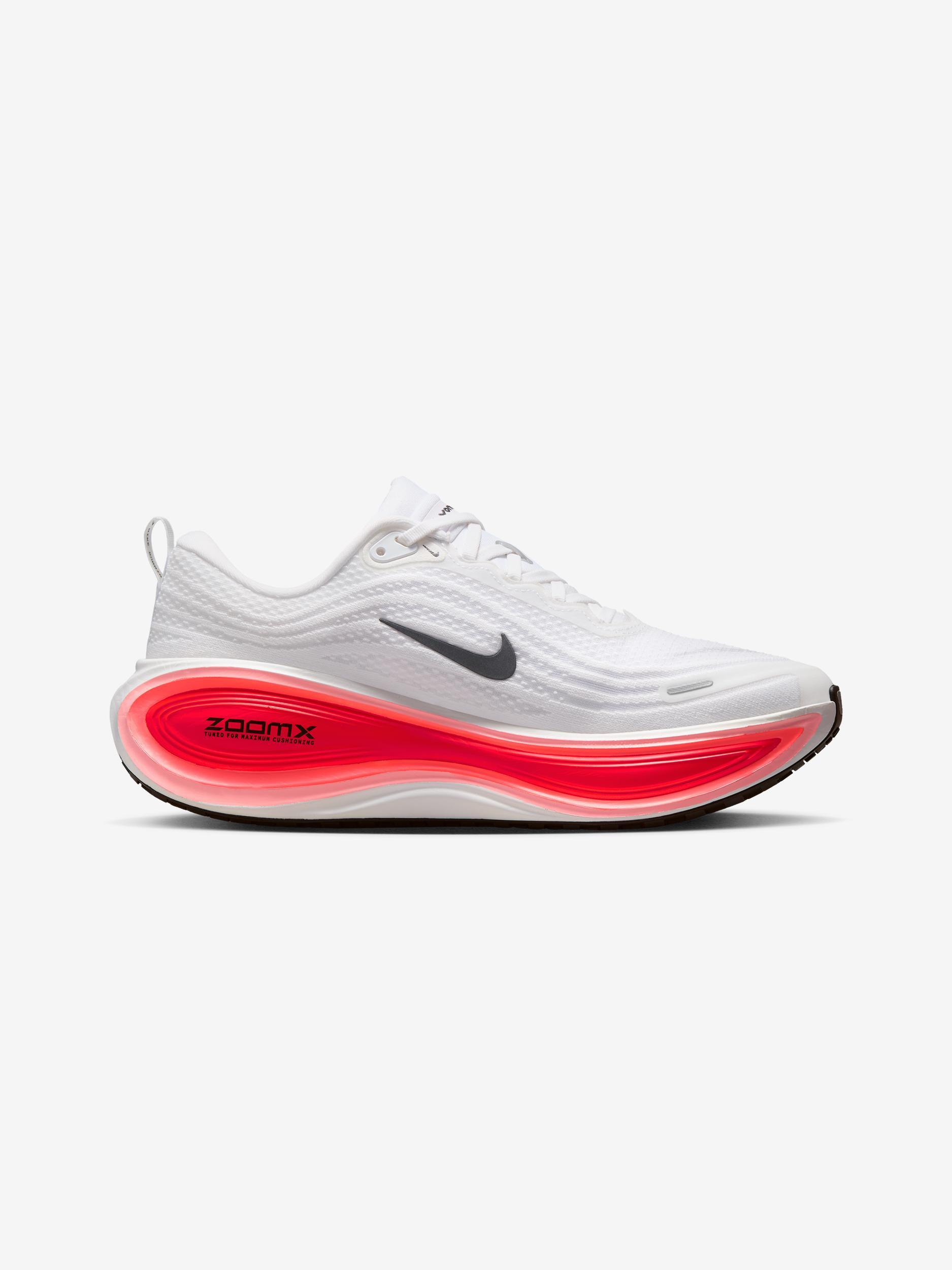 Nike Vomero Plus (White/Black/Bright Crimson) Product Image