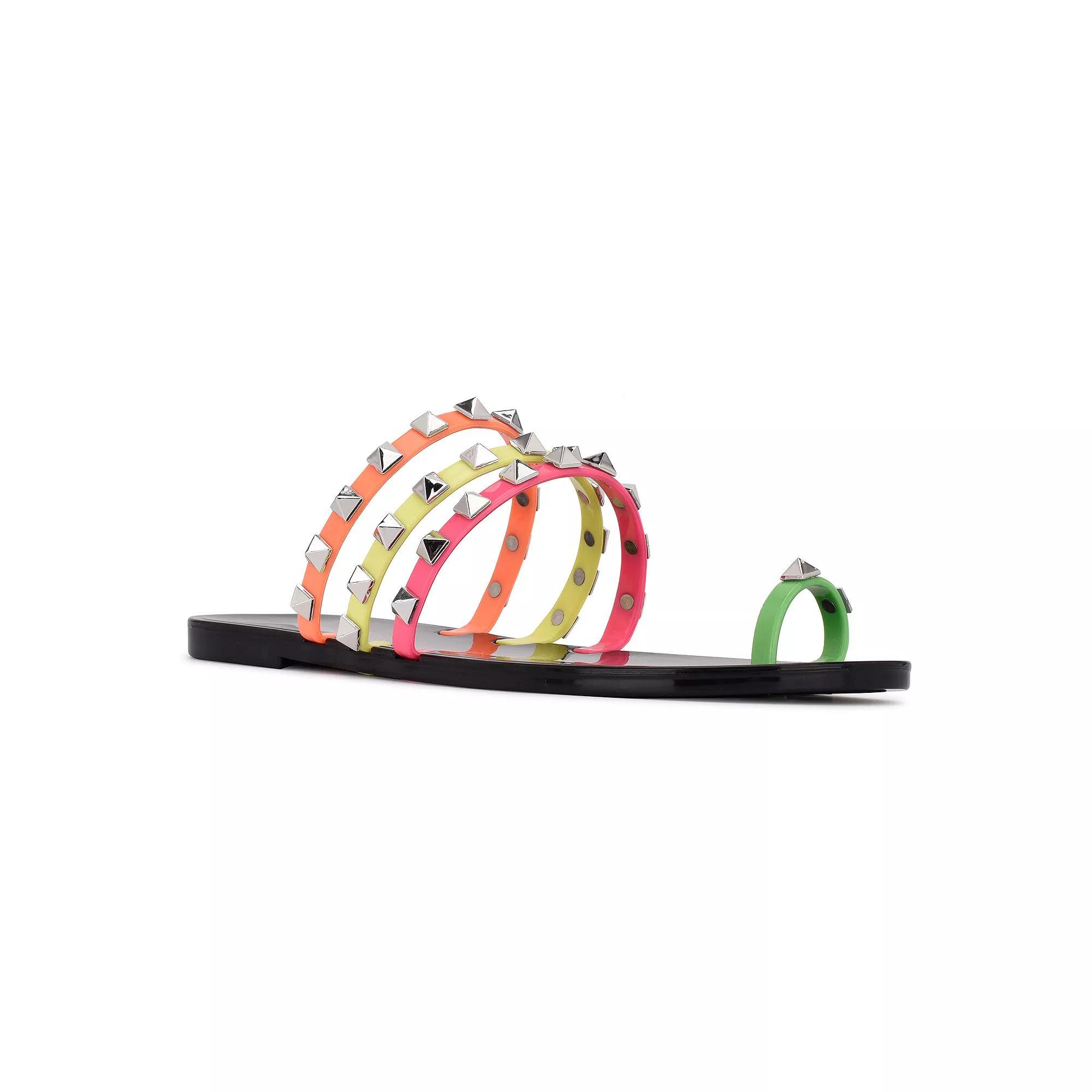 Nine West Cartee Women's Jelly Sandals, Size: 8, Pastel Team Product Image