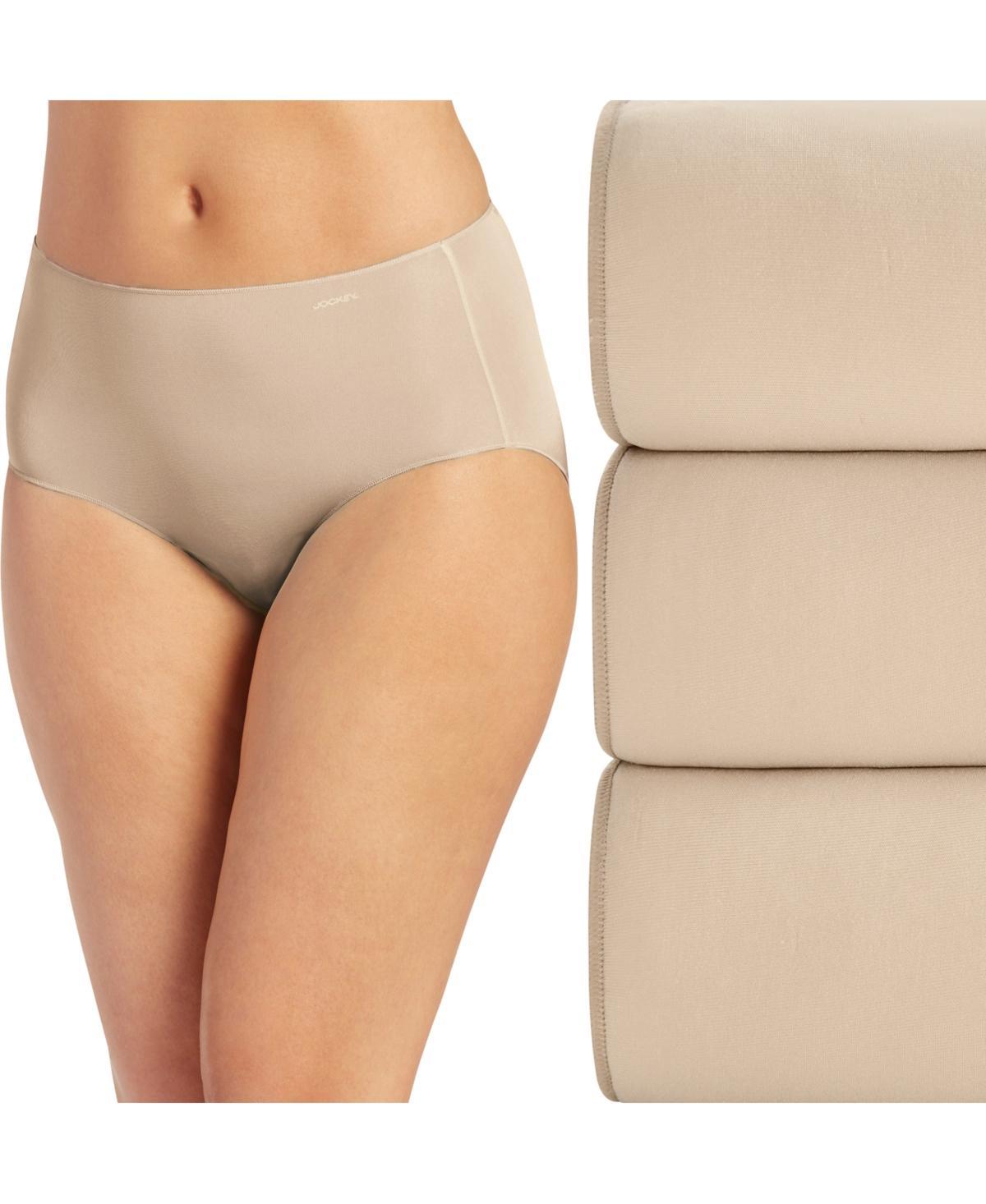 Womens Jockey No Panty Line Promise 3-Pack Hip Brief Panty Set 1772 Product Image