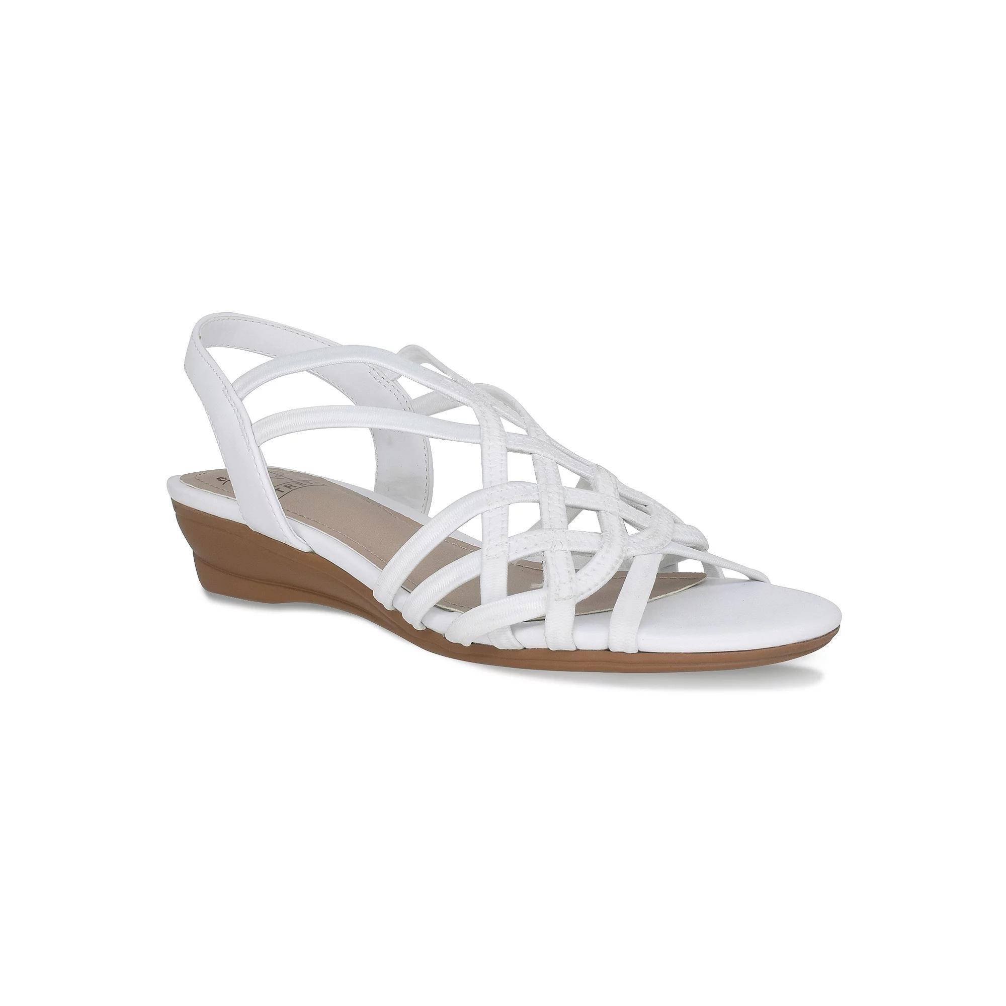 Impo Raya Women's Stretch Elastic Sandals, Size: 10 Medium, White Product Image