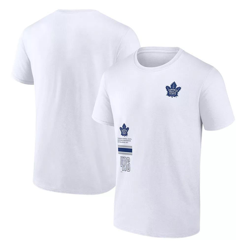 Men's Fanatics Branded White Toronto Maple Leafs Represent T-Shirt, Size: 4XL, Mpl White Product Image