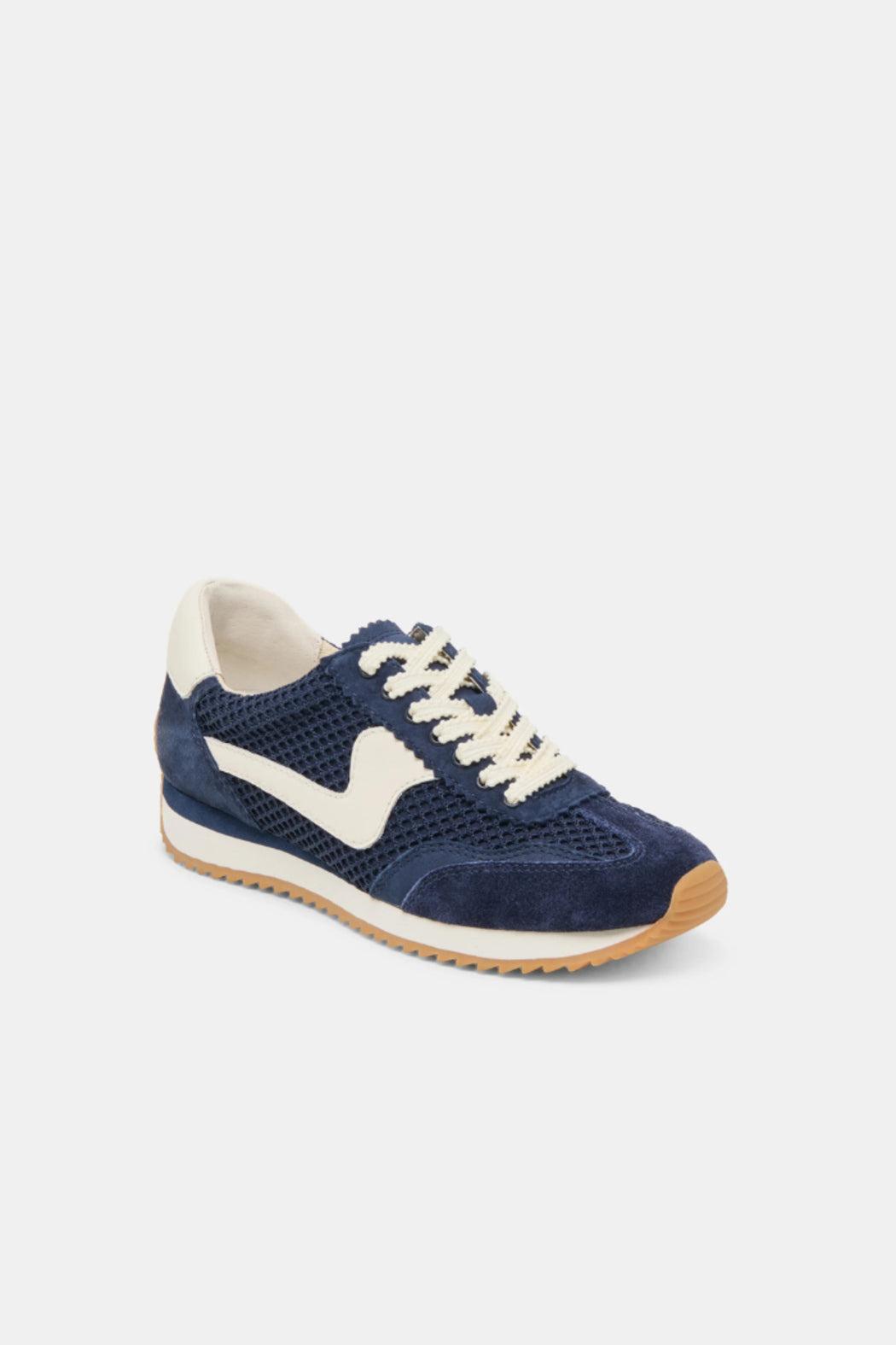 B.ntcd Mesh Sneakers - Navy Woven Mesh Product Image