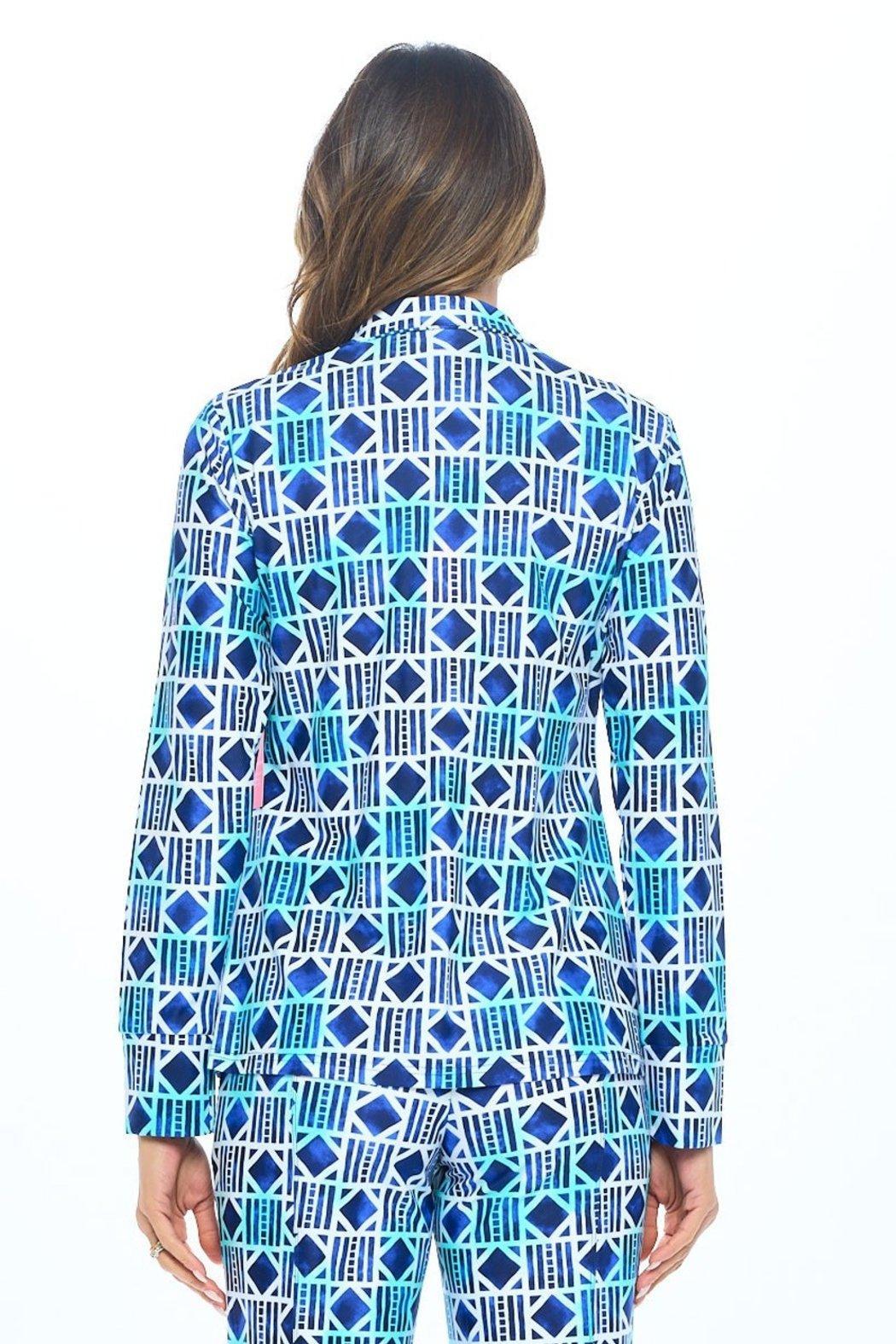 Navy Full-Zip Jacket Product Image