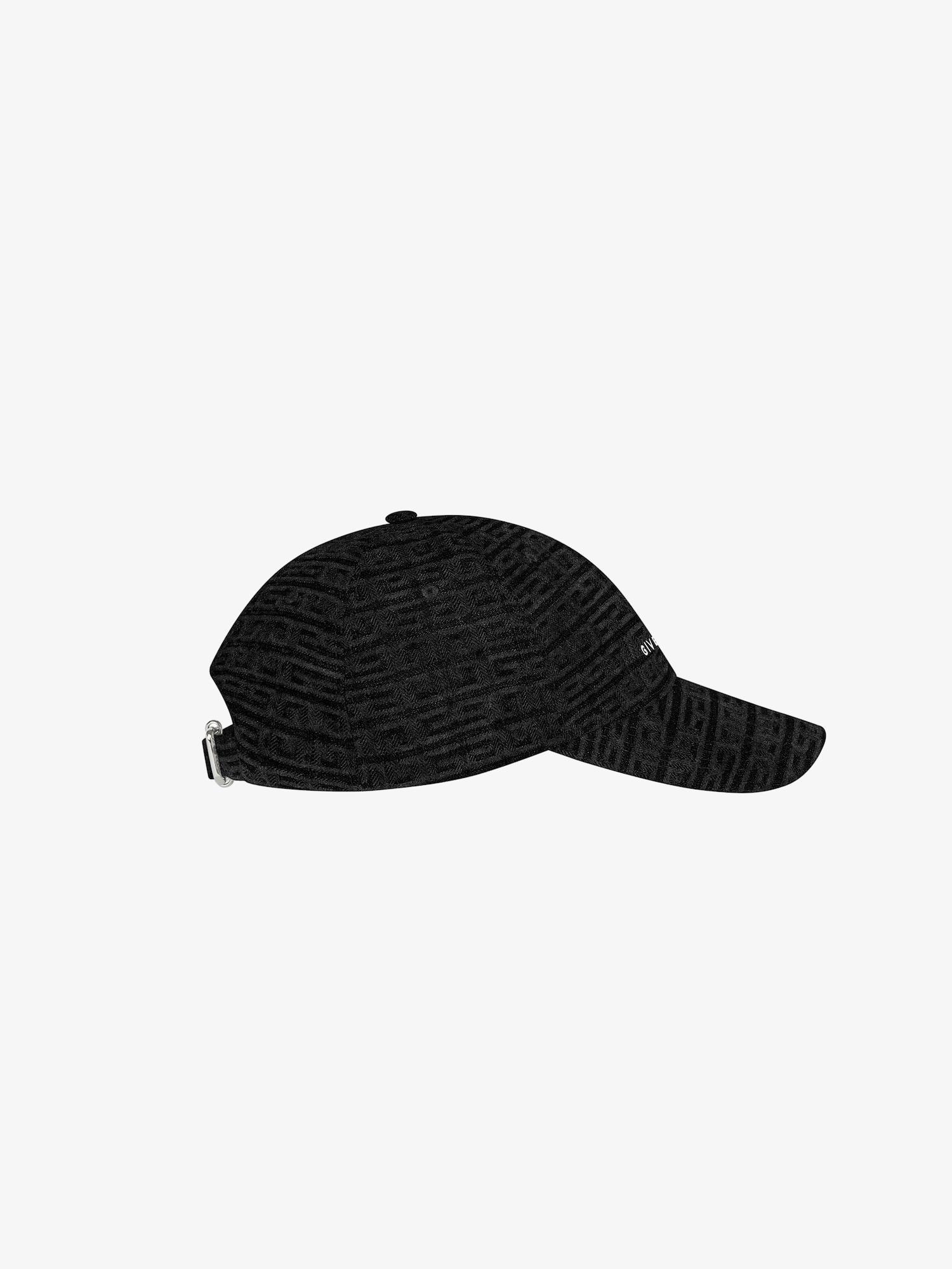 GIVENCHY embroidered cap in denim Product Image