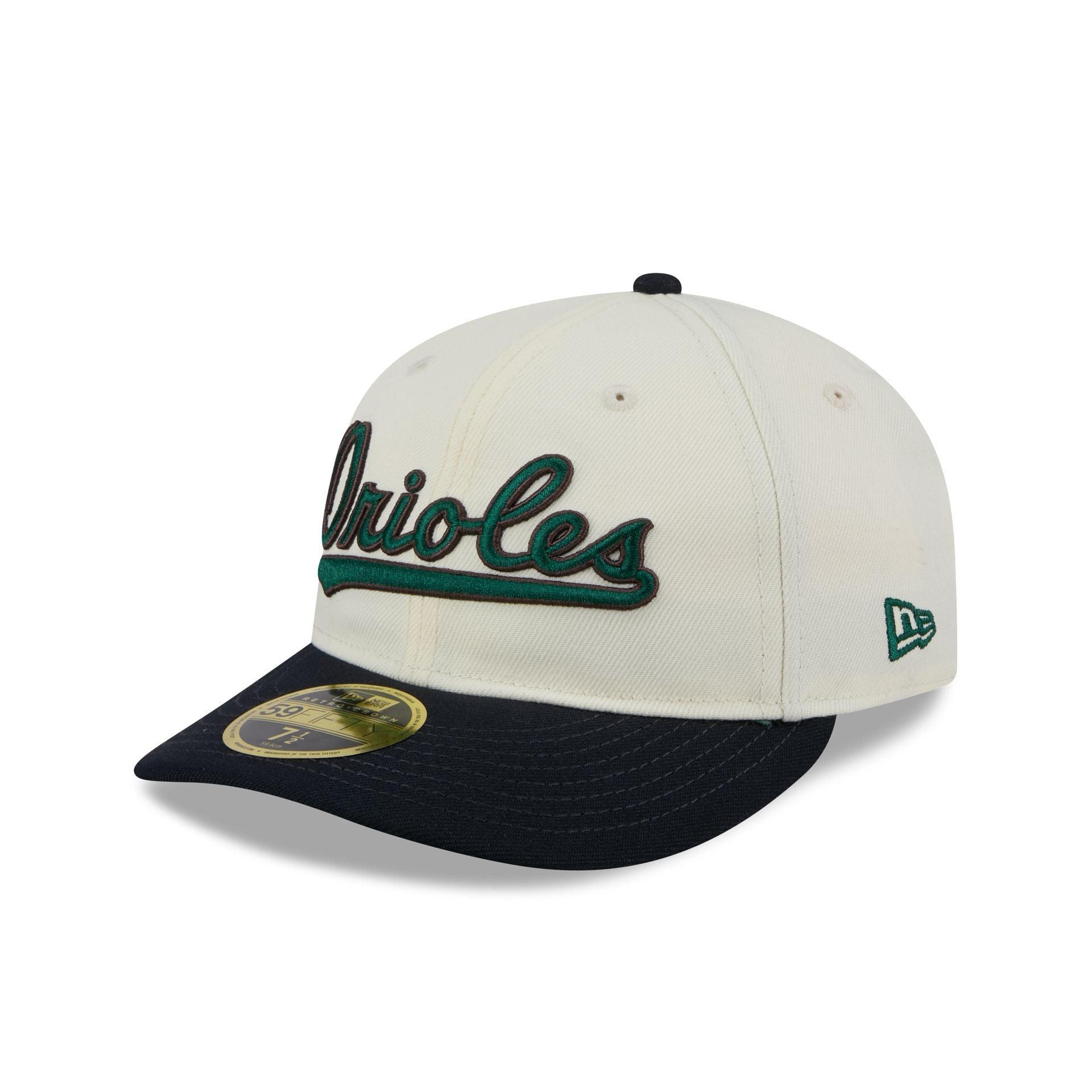Baltimore Orioles Forest Visor Retro Crown 59FIFTY Fitted Hat Male Product Image