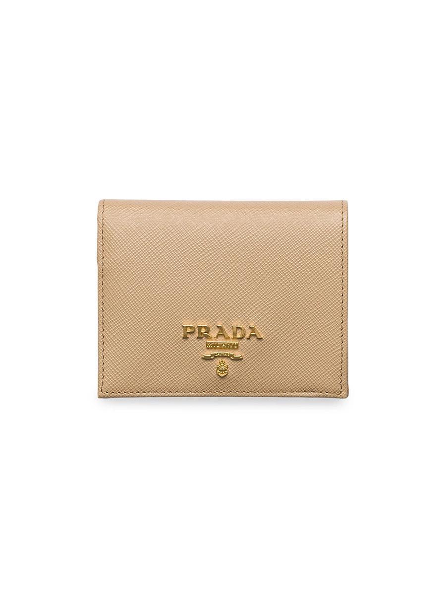 Womens Small Saffiano Leather Wallet Product Image