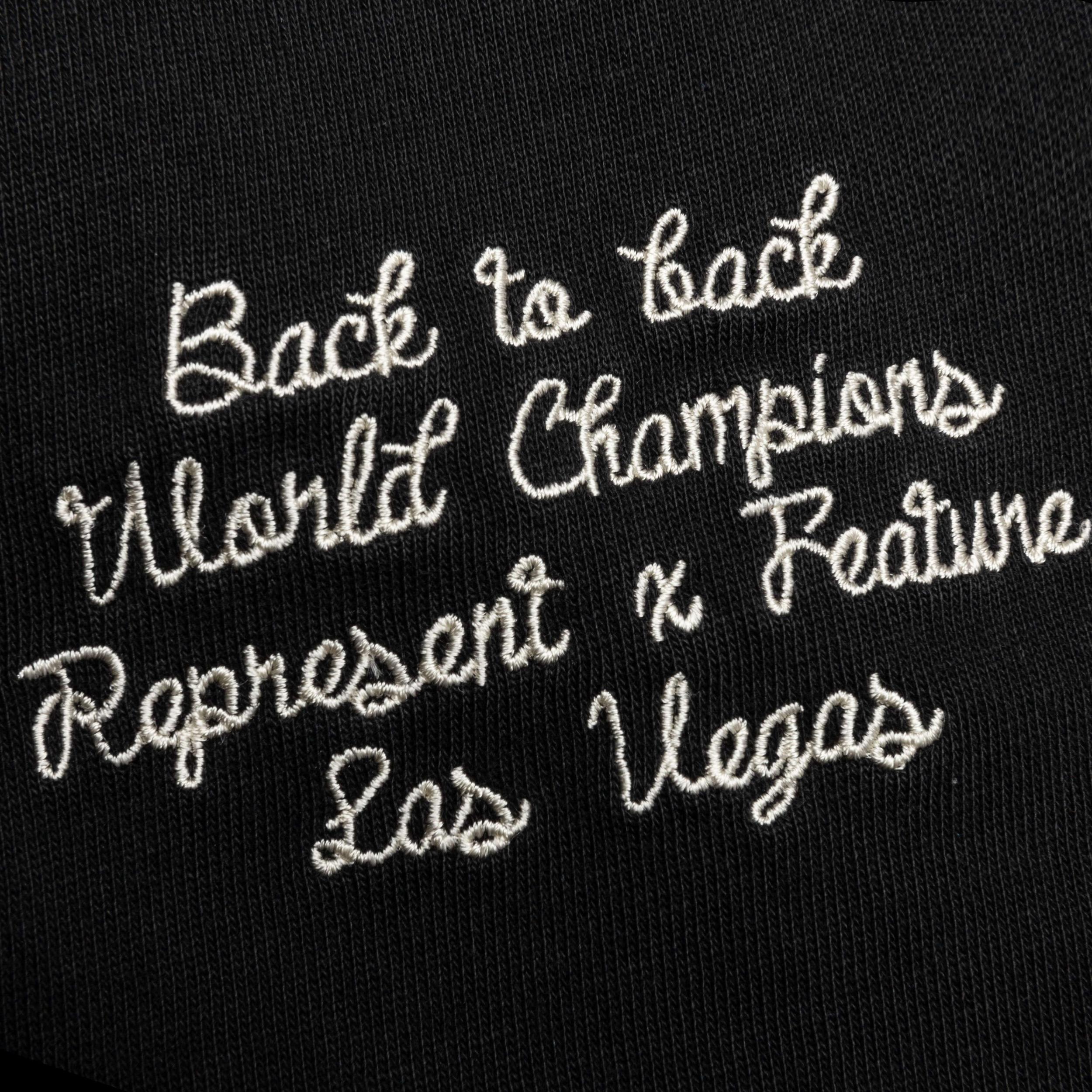 Feature x Represent Champions T-Shirt - Stained Black Male Product Image