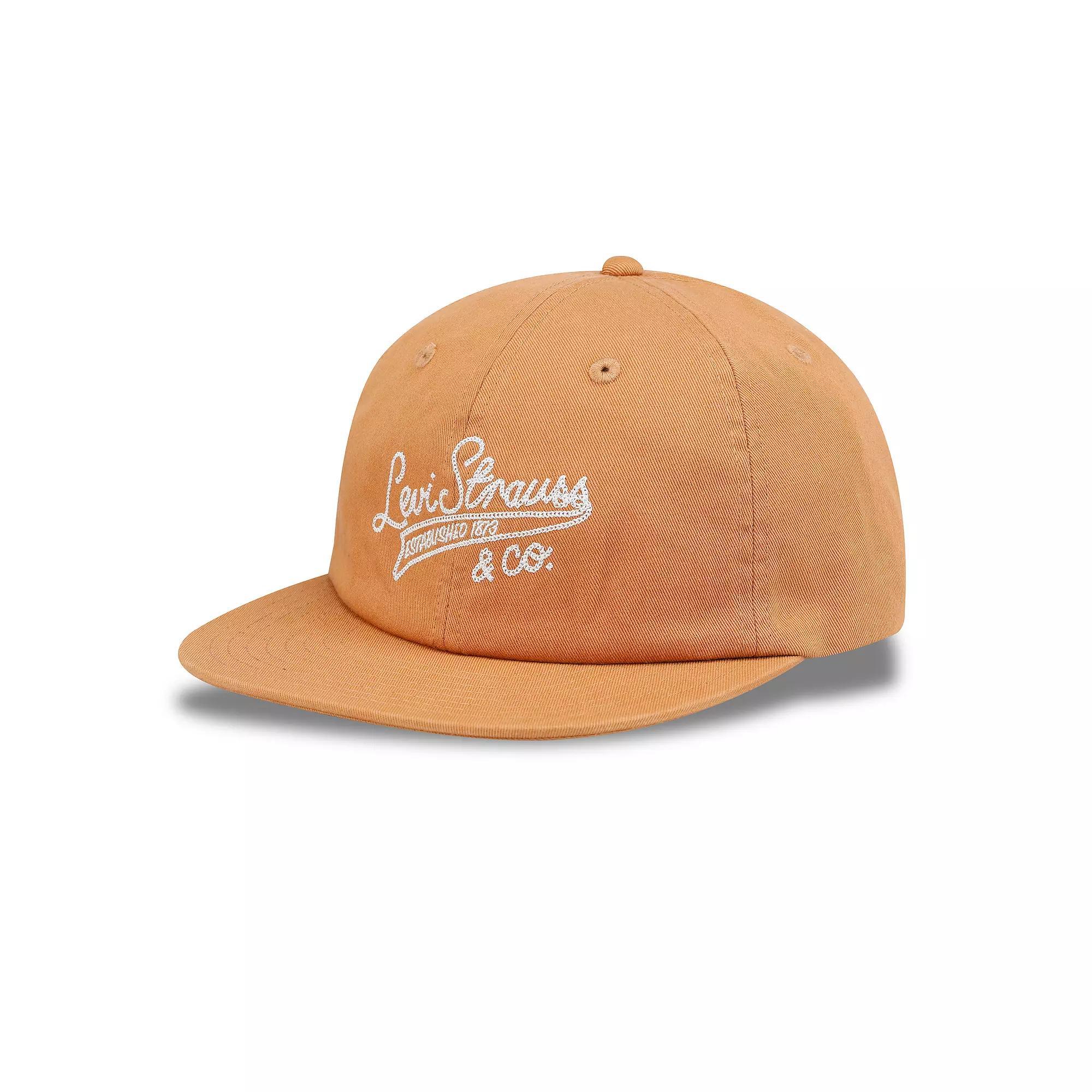 Men's Levi's® Strauss & Co Script Logo Embroidered Trucker Hat Product Image