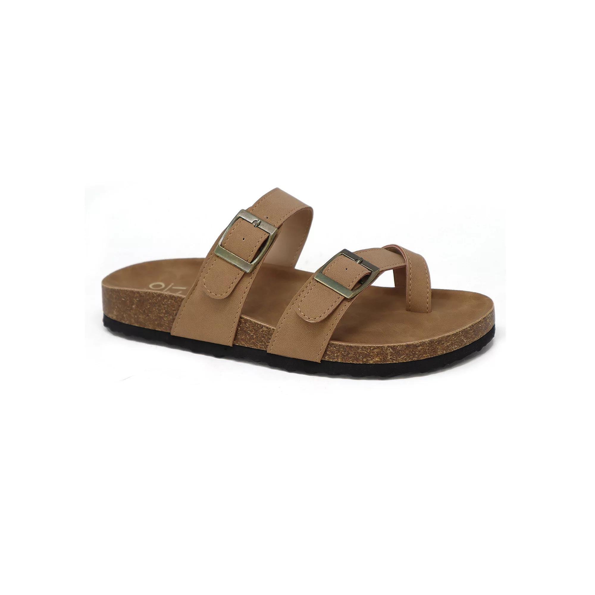 Yoki Gian 280 Women's Cork Footbed Sandals, Size: 8.5, Brown Product Image