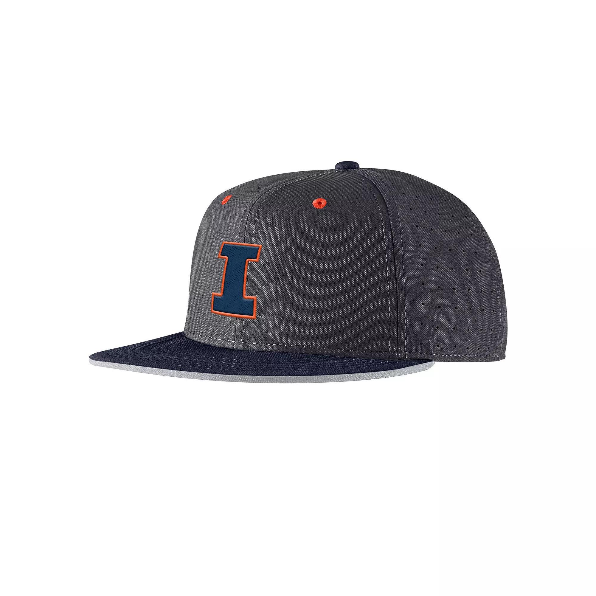 Men's Nike Green Ole Miss Rebels  On-Field Baseball Performance Fitted Hat, Size: 7 1/2 Product Image