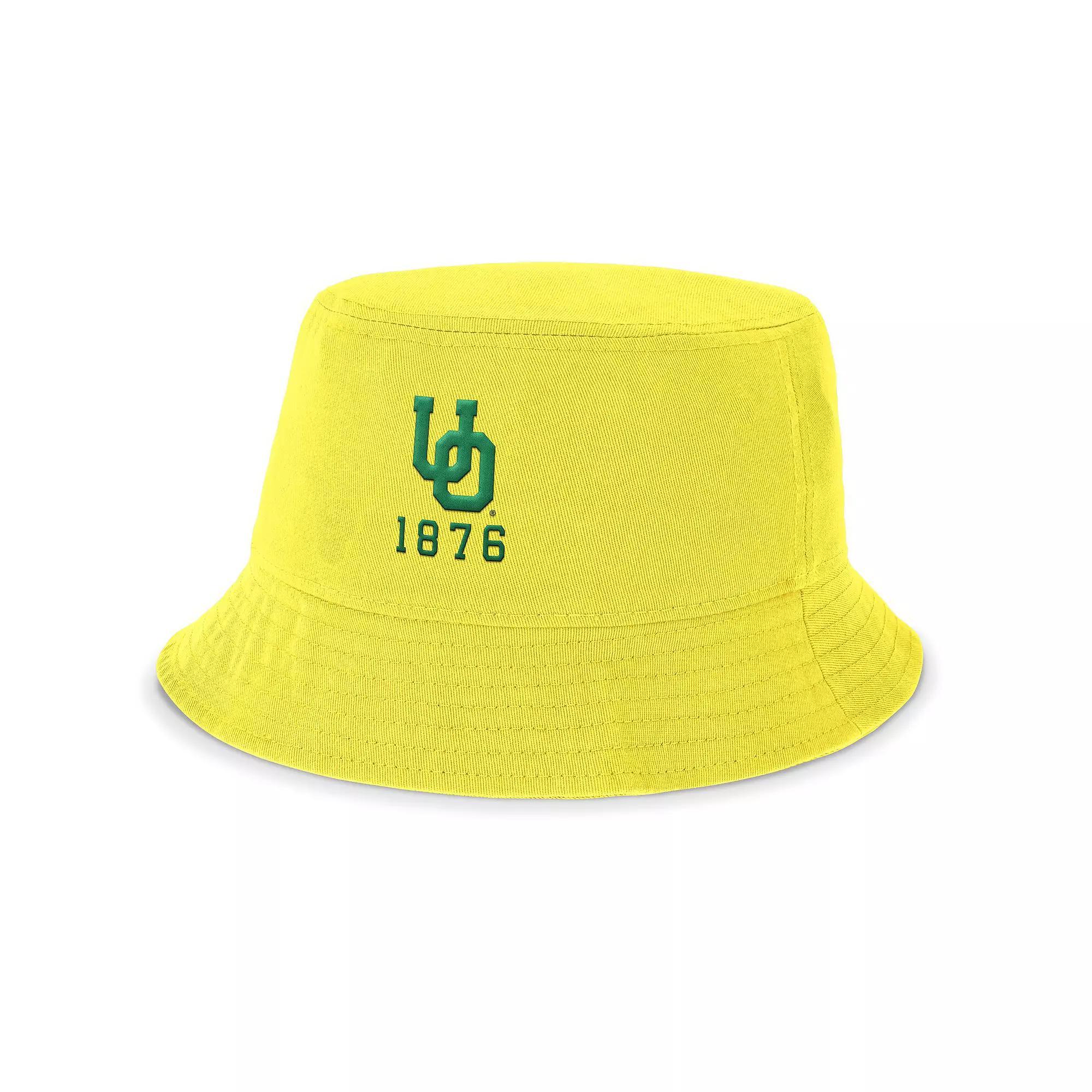 Men's Nike Yellow Oregon Ducks Legacy Apex Bucket Hat, Size: Medium Product Image