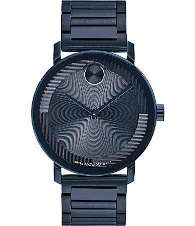 Movado Bold Mens Evolution 2.0 Quartz Analog Gold Mesh Bracelet Watch Product Image