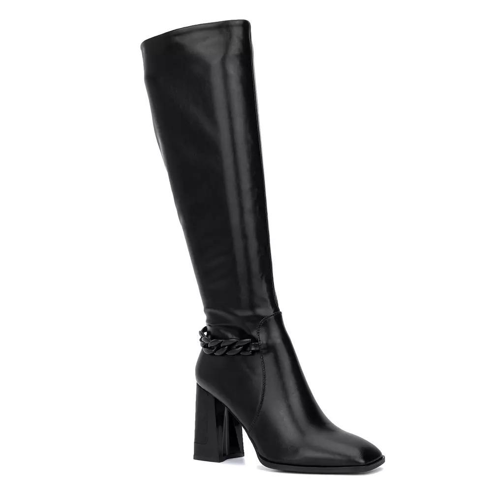 Torgeis Lauren Women's Knee-High Boots, Size: 10, Off White Product Image