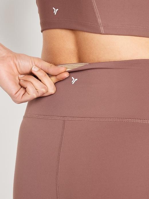High-Waisted PowerSoft Biker Shorts -- 6-inch inseam Product Image