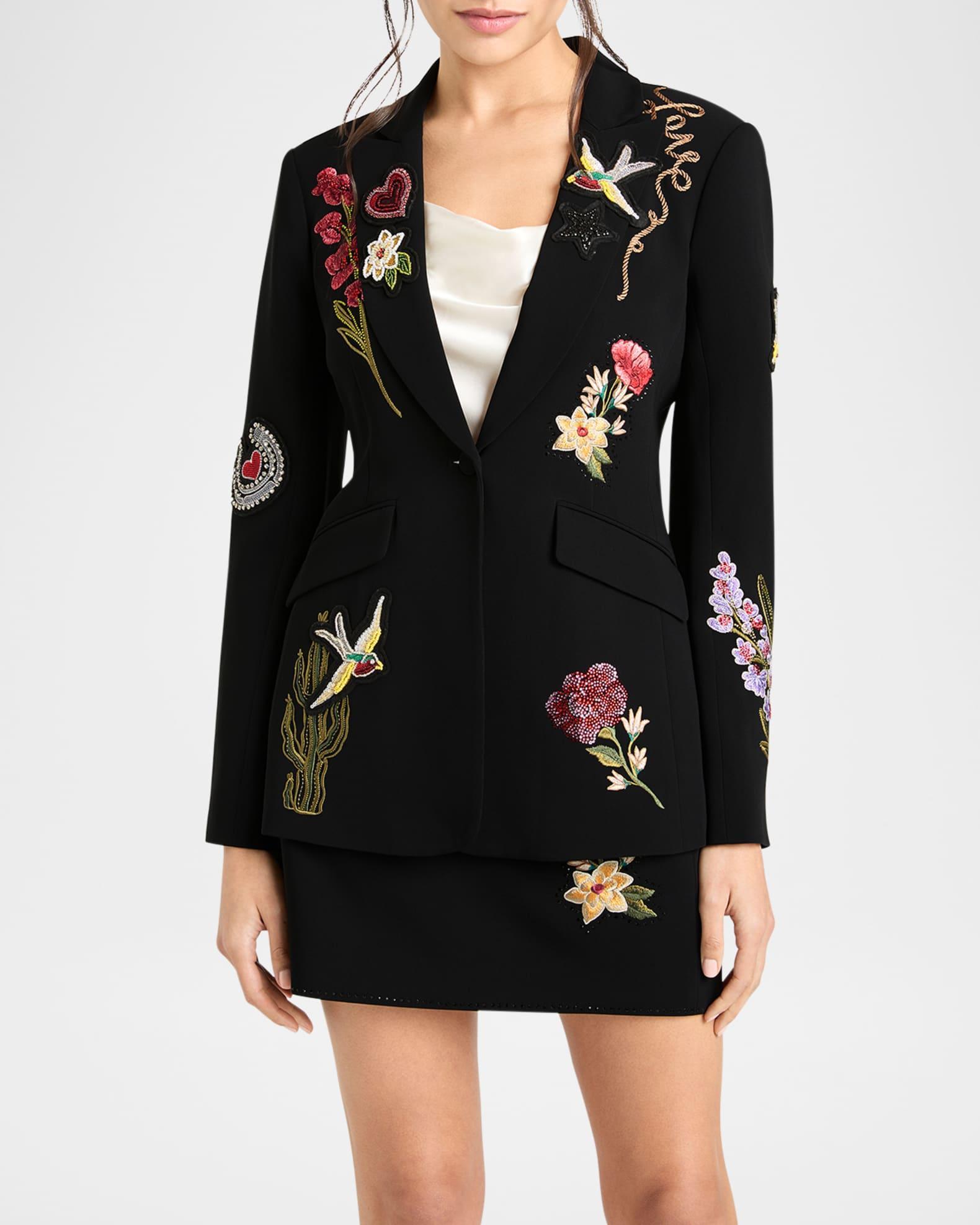 Cheyenne Embroidered Western Amour Blazer Product Image