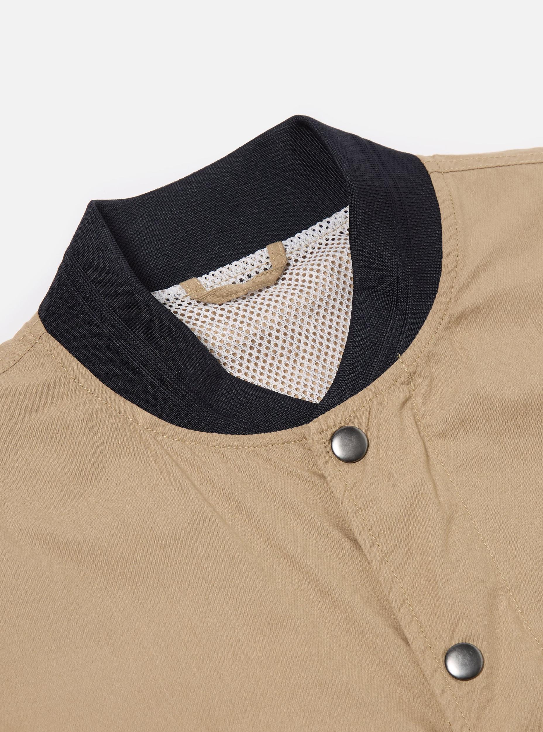master-piece x Universal Works Sand Broadcloth NS Bomber Jacket Product Image