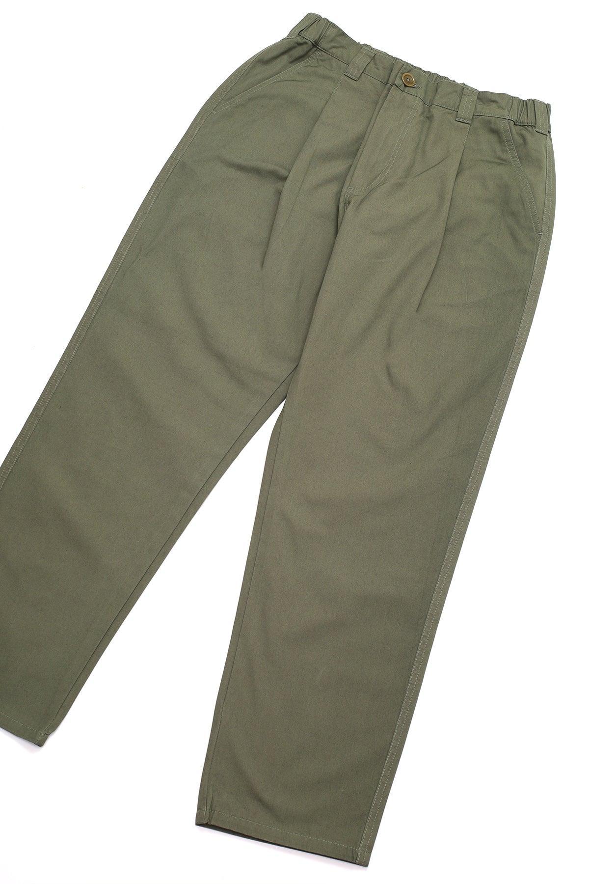 Twill Waiters Pant - Olive Product Image