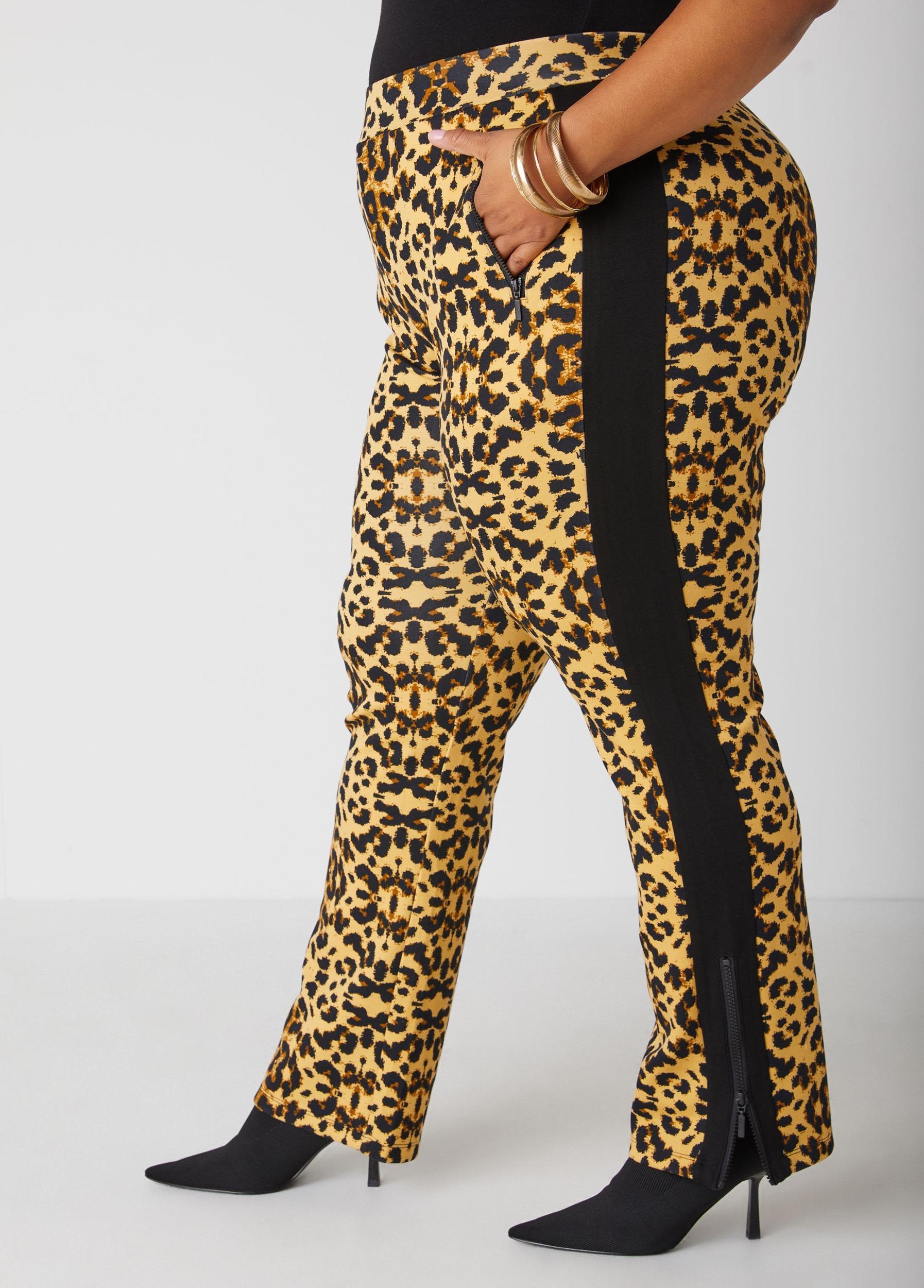 Animal Zip Detailed Track Pants Product Image