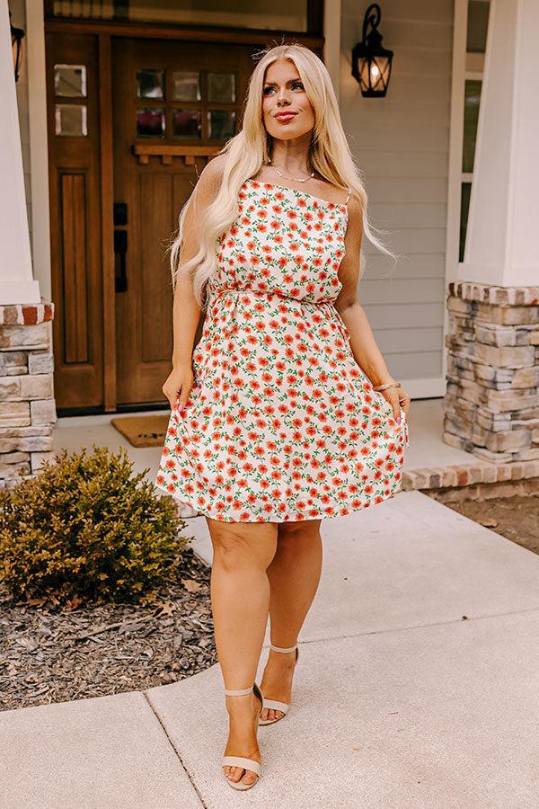Weekly Plan Floral Dress Curves Product Image