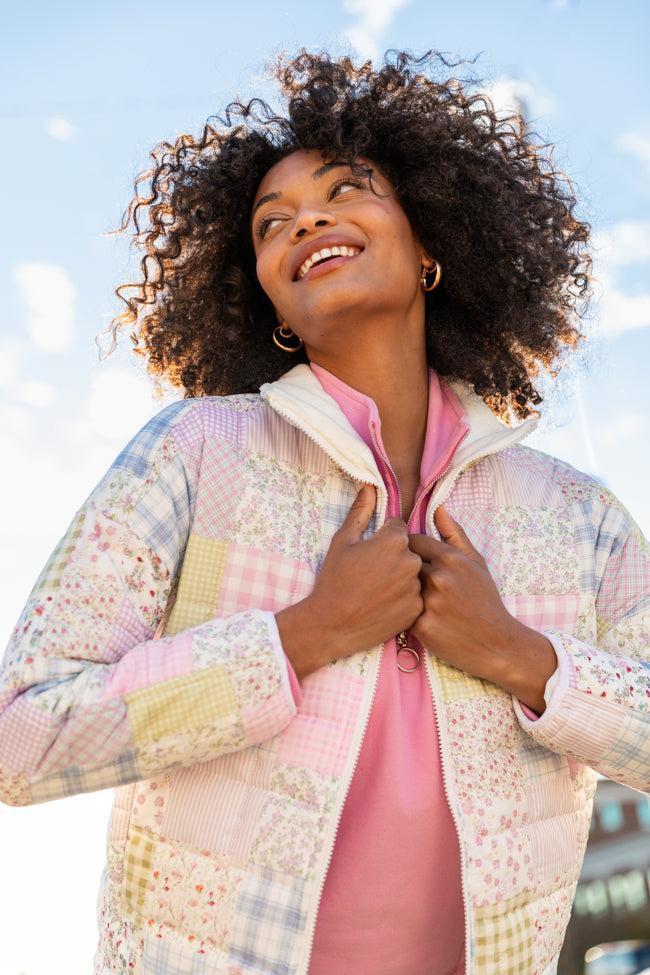 Vail Valley Multi Patch Printed Puffer Jacket SALE Product Image