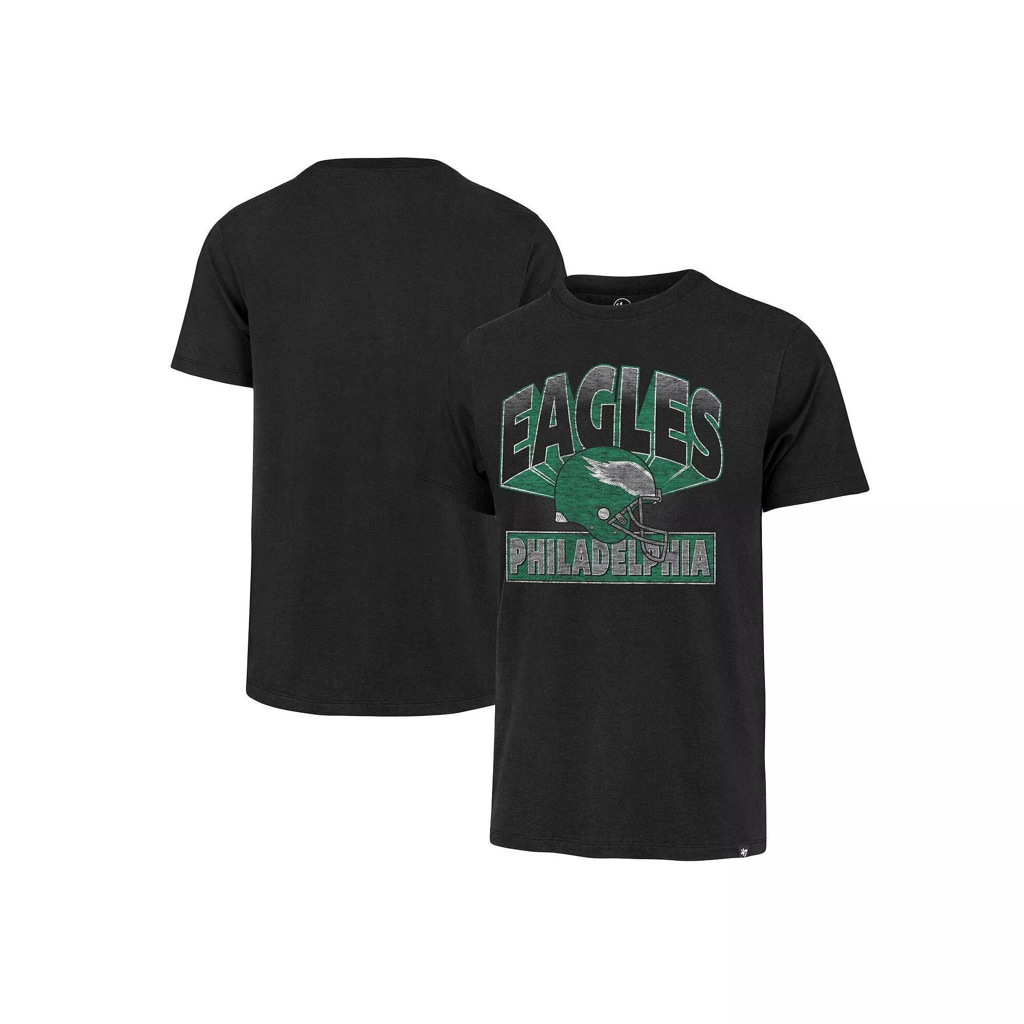 Men's '47 Black Tampa Bay Lightning Regional Localized Franklin T-Shirt, Size: Large, Lgh Black Product Image